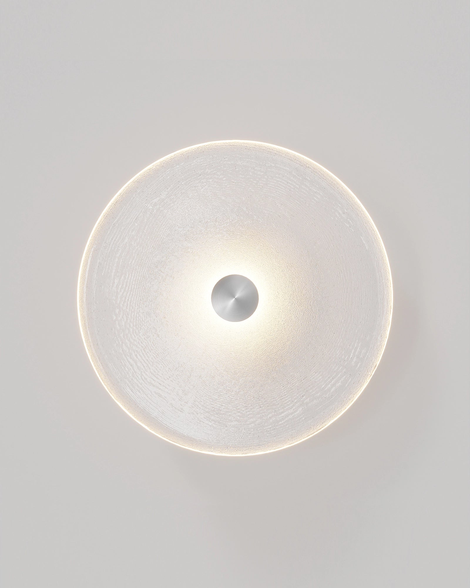 Coral Frosted Wall Light