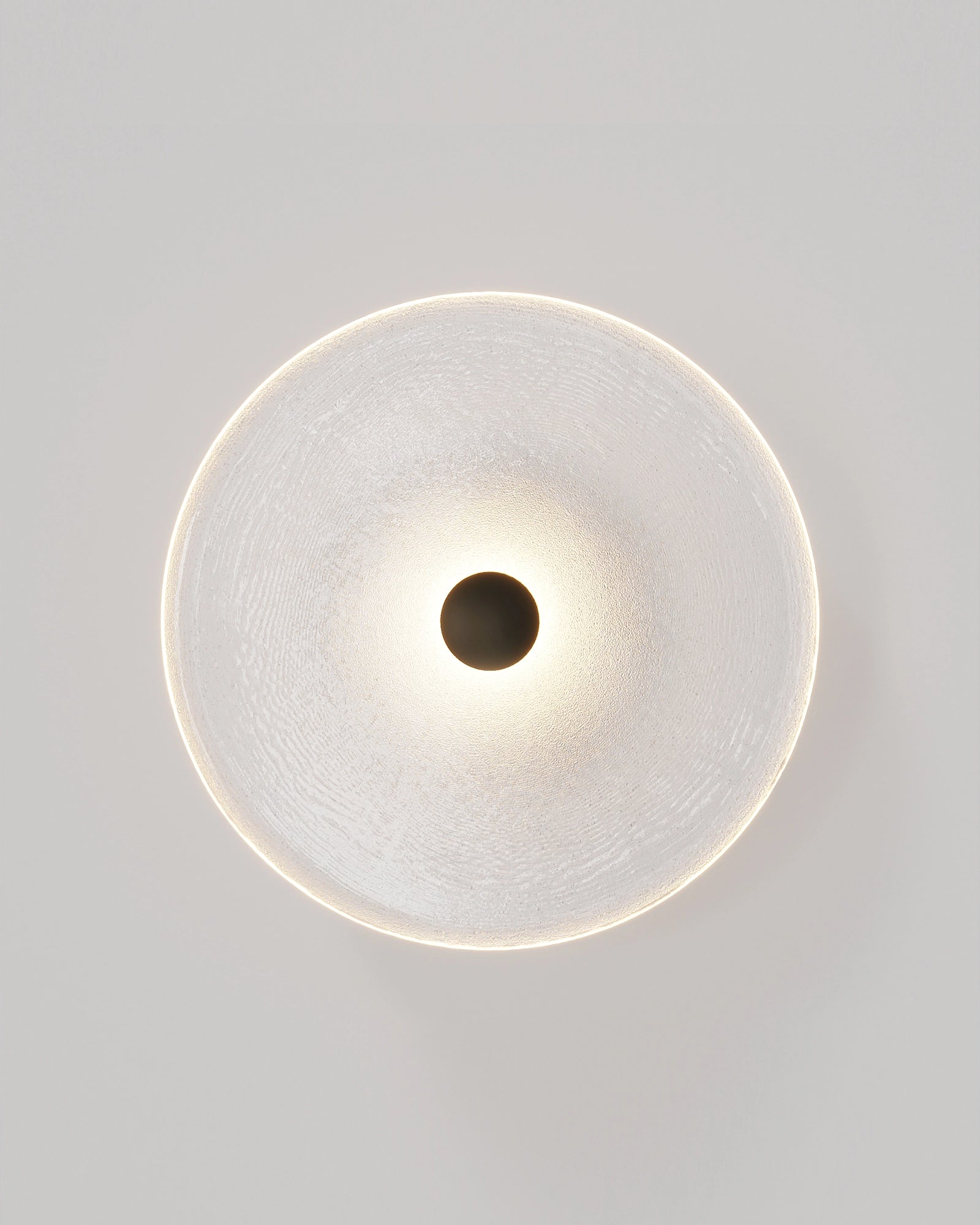 Coral Frosted Wall Light