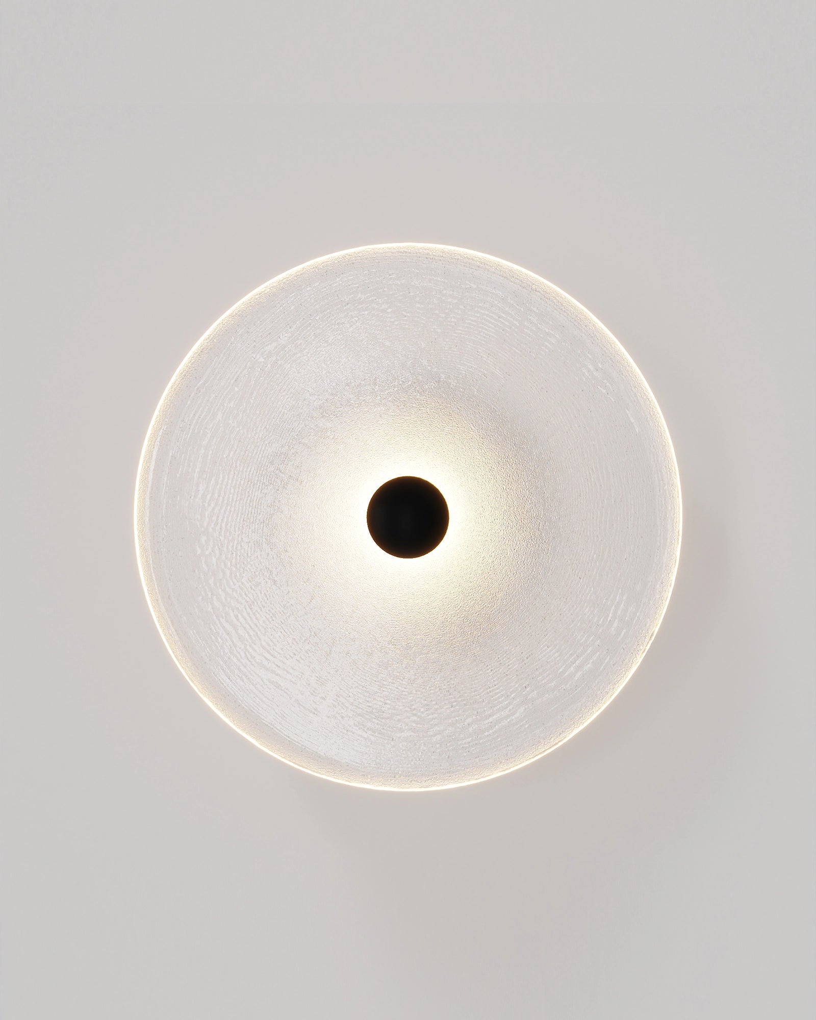 Coral Frosted Wall Light