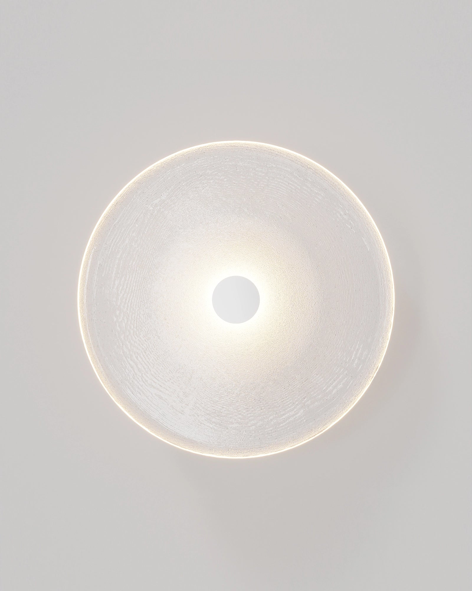 Coral Frosted Wall Light