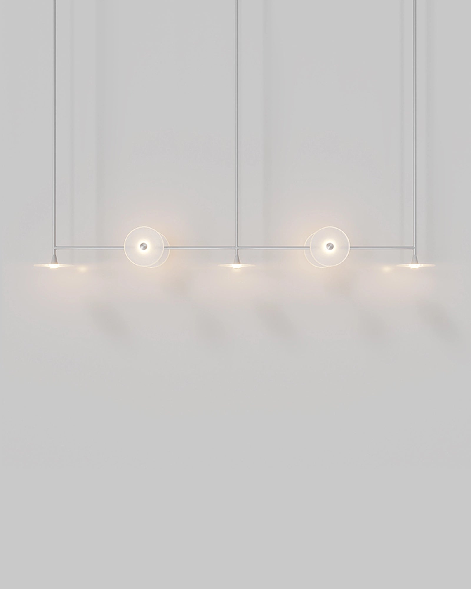 Coral Linear Rod 7lt Pendant Light