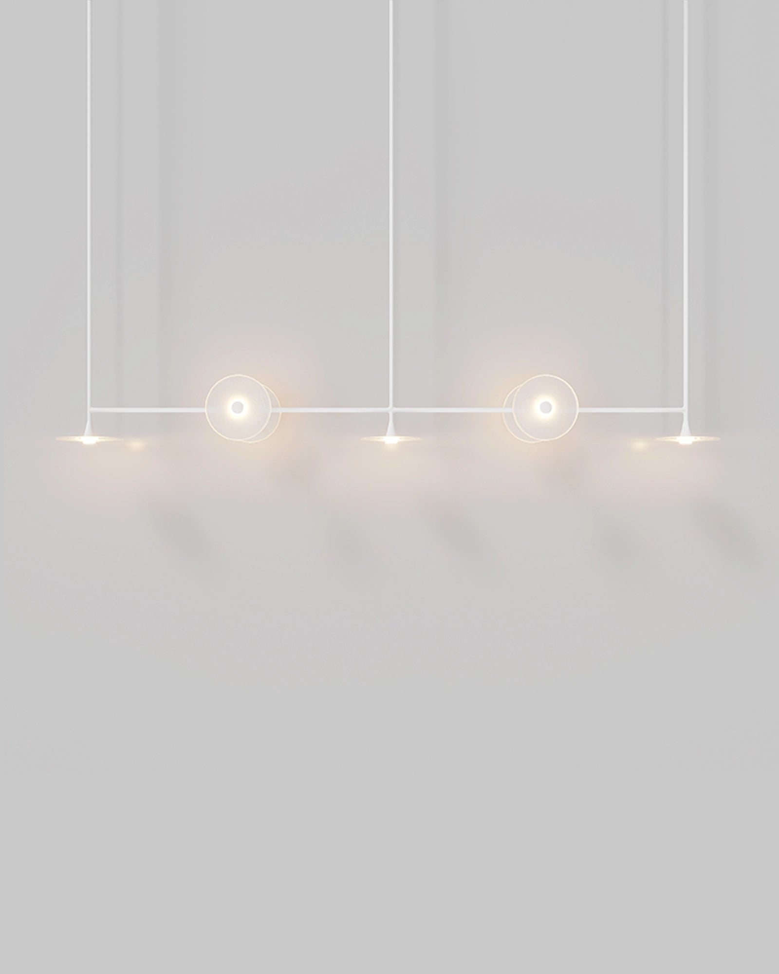 Coral Linear Rod 7lt Pendant Light