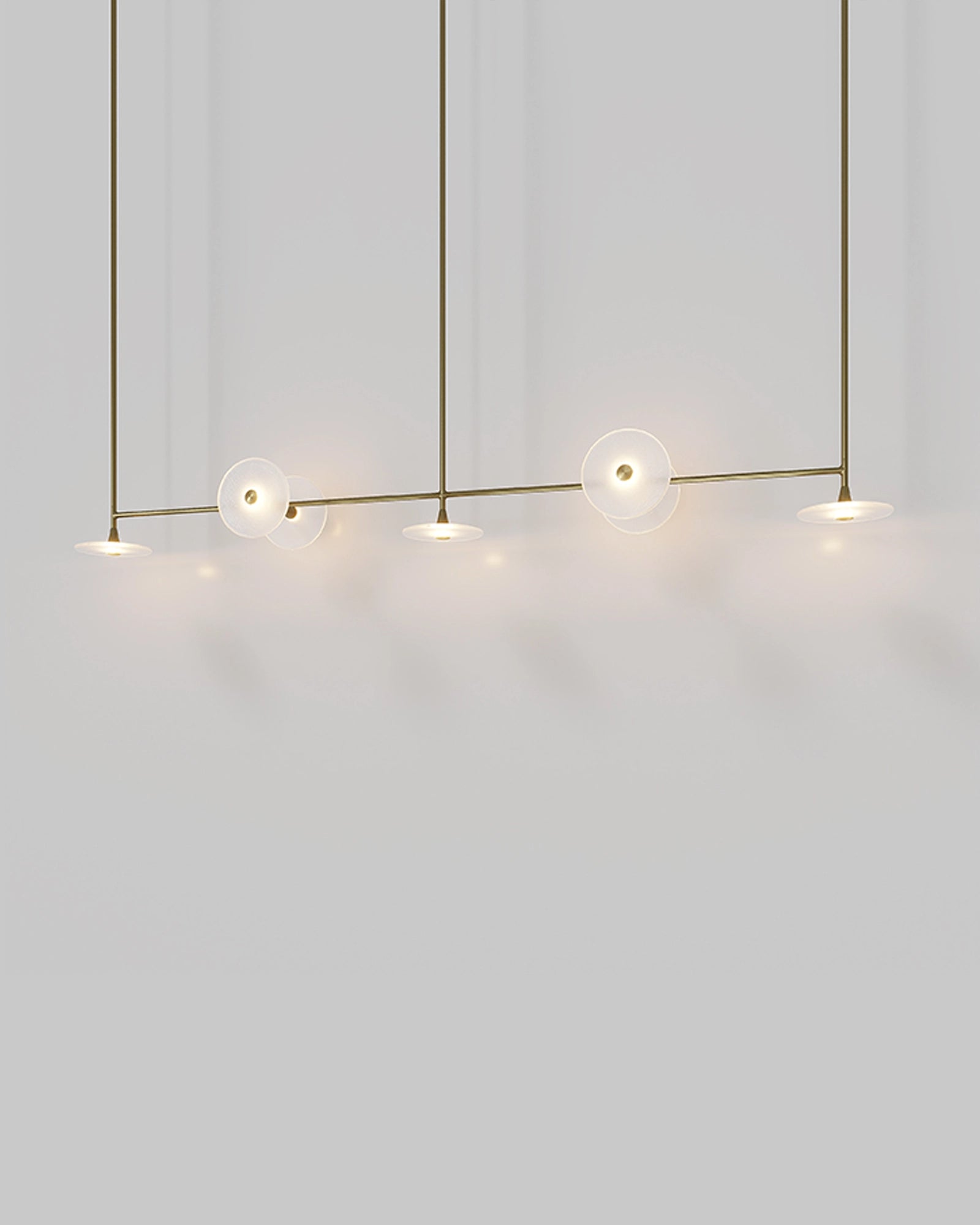 Coral Linear Rod 7lt Pendant Light