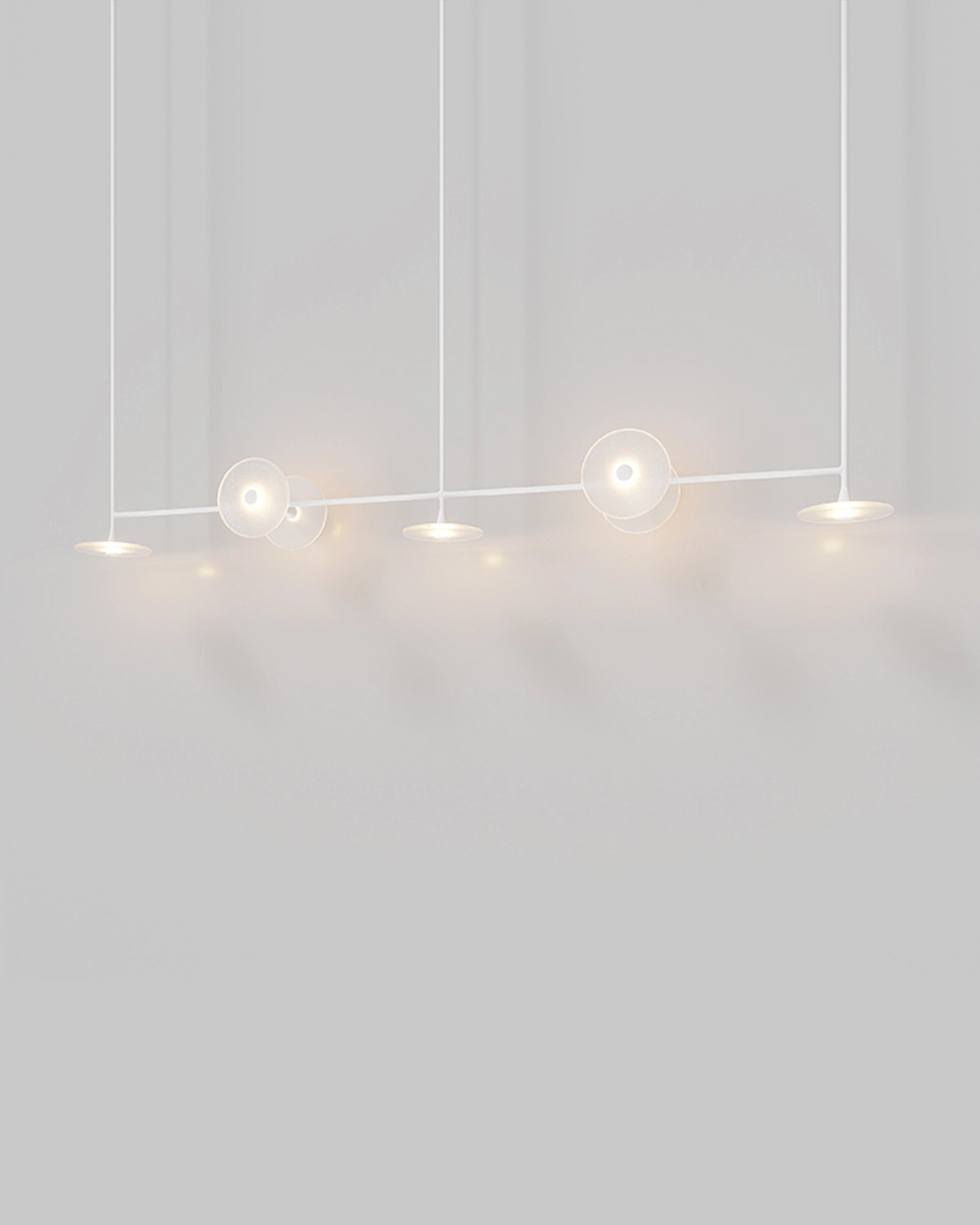 Coral Linear Rod 7lt Pendant Light