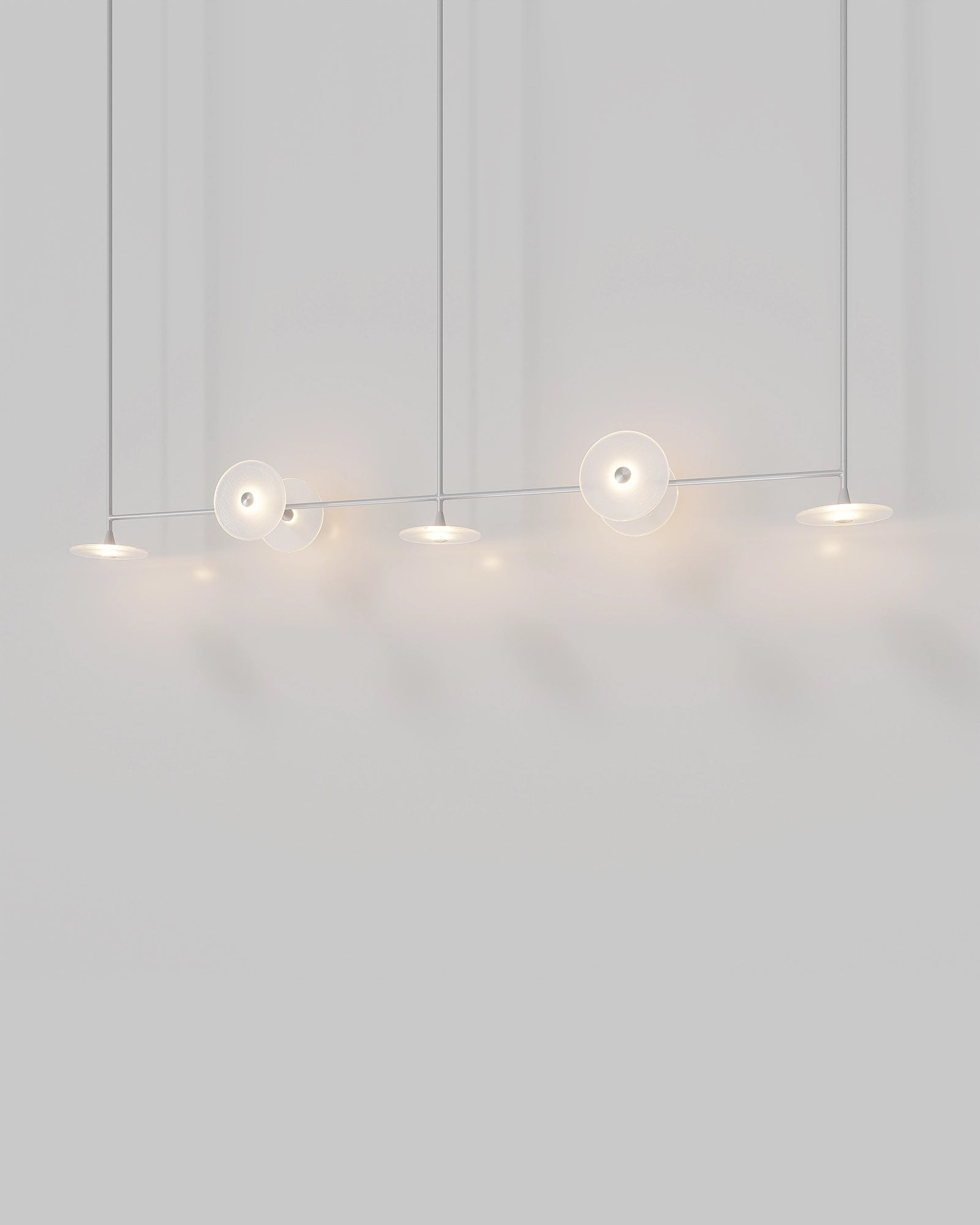 Coral Linear Rod 7lt Pendant Light