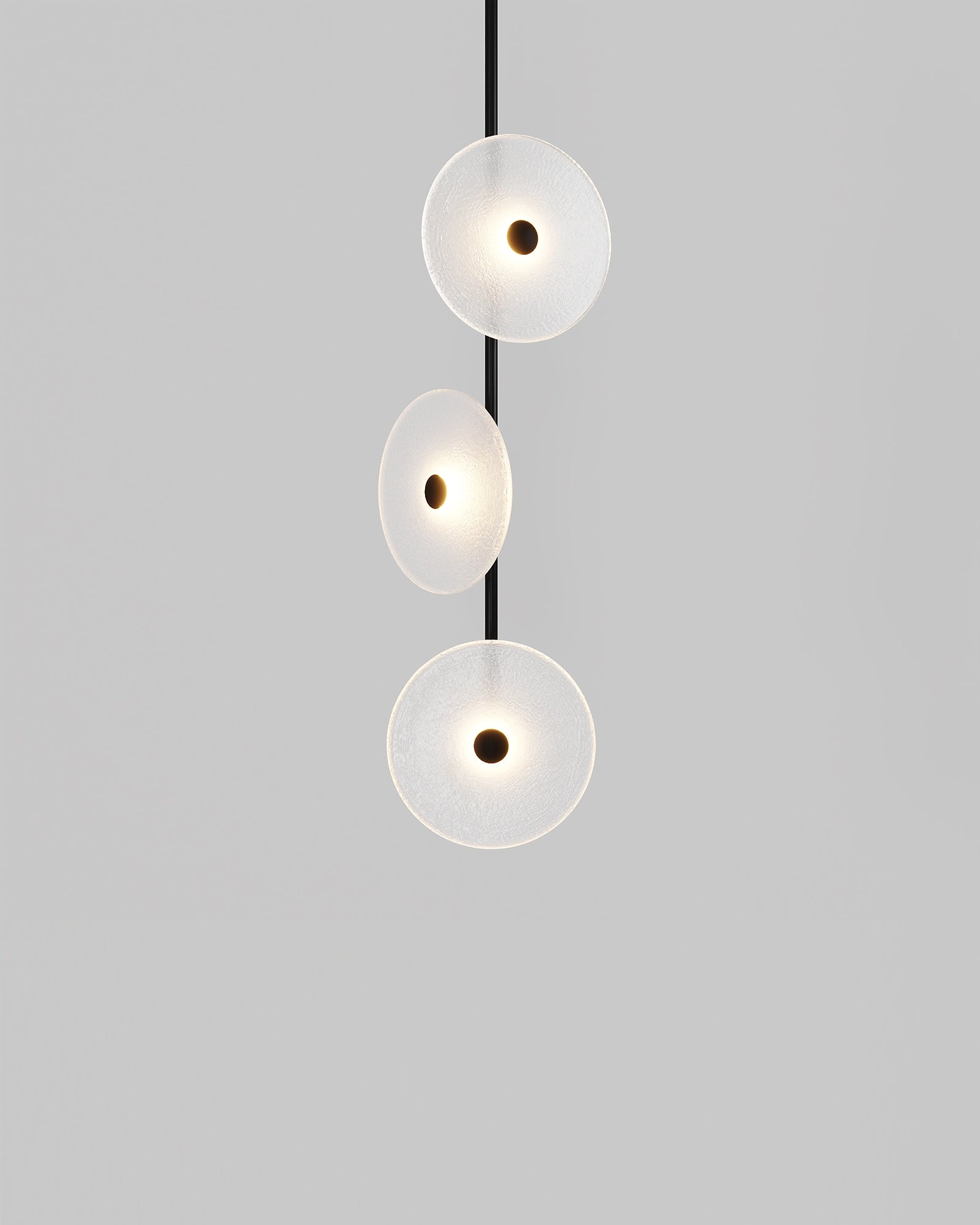 Coral Trio Off Centered Pendant Light