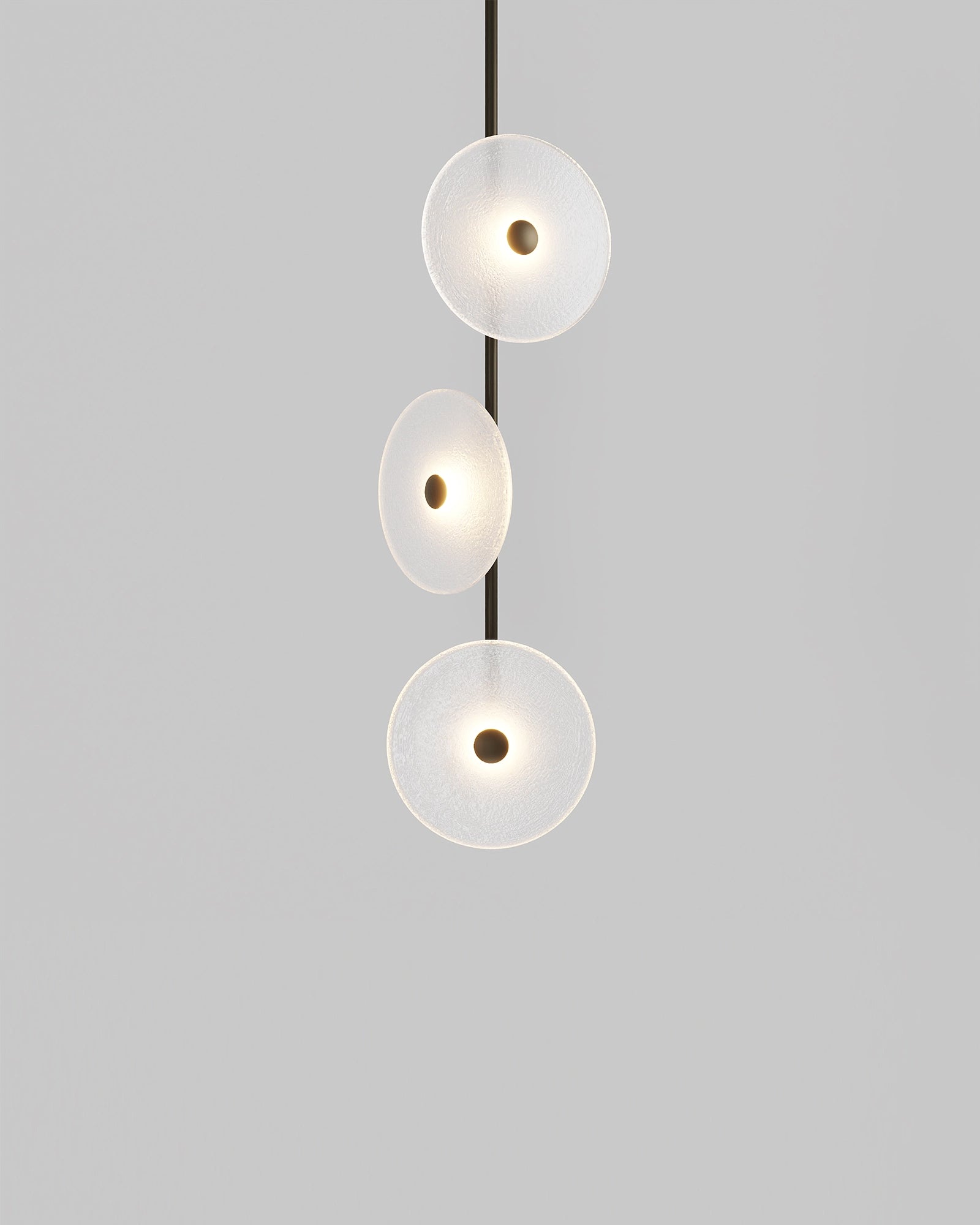 Coral Trio Off Centered Pendant Light
