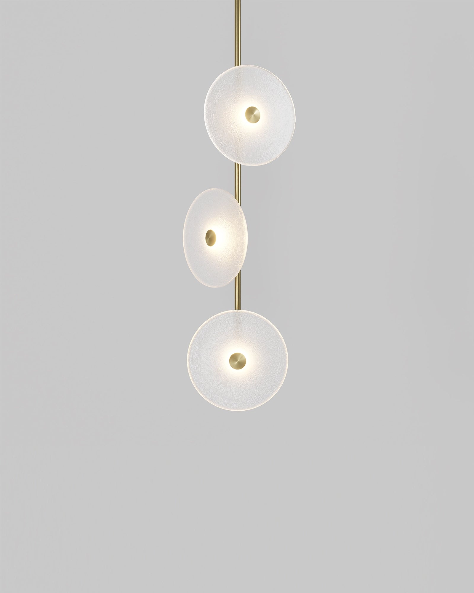 Coral Trio Off Centered Pendant Light