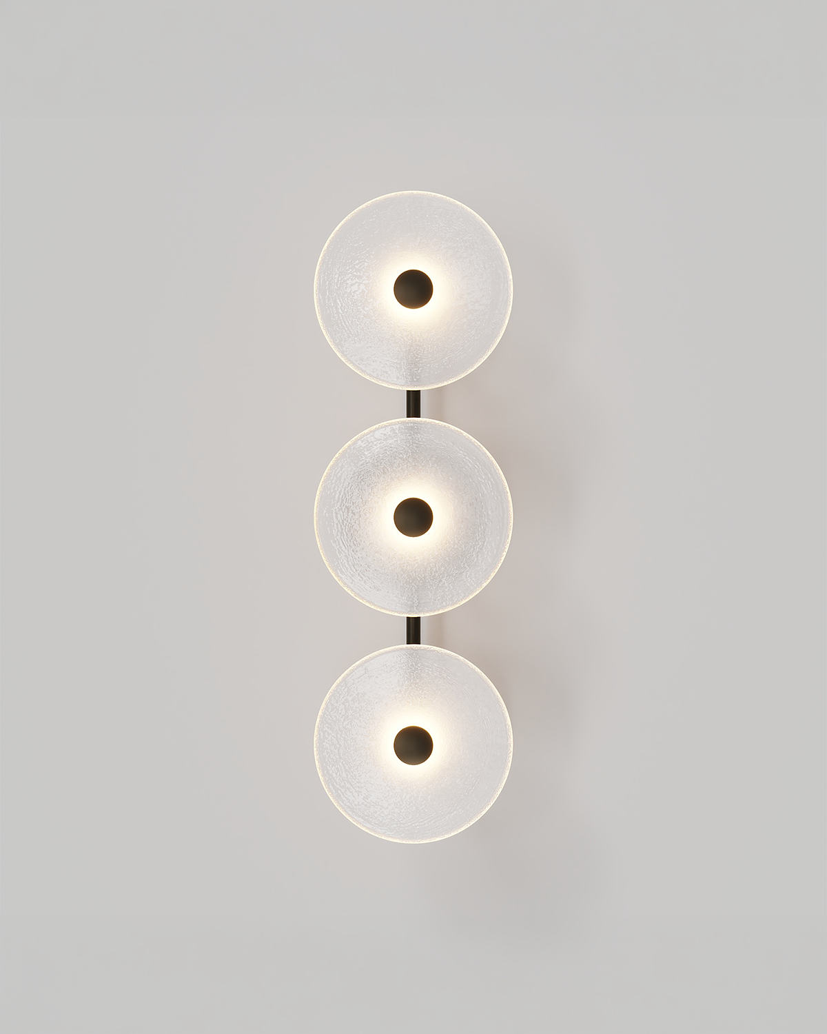 Coral Trio Rod Centred Wall Light