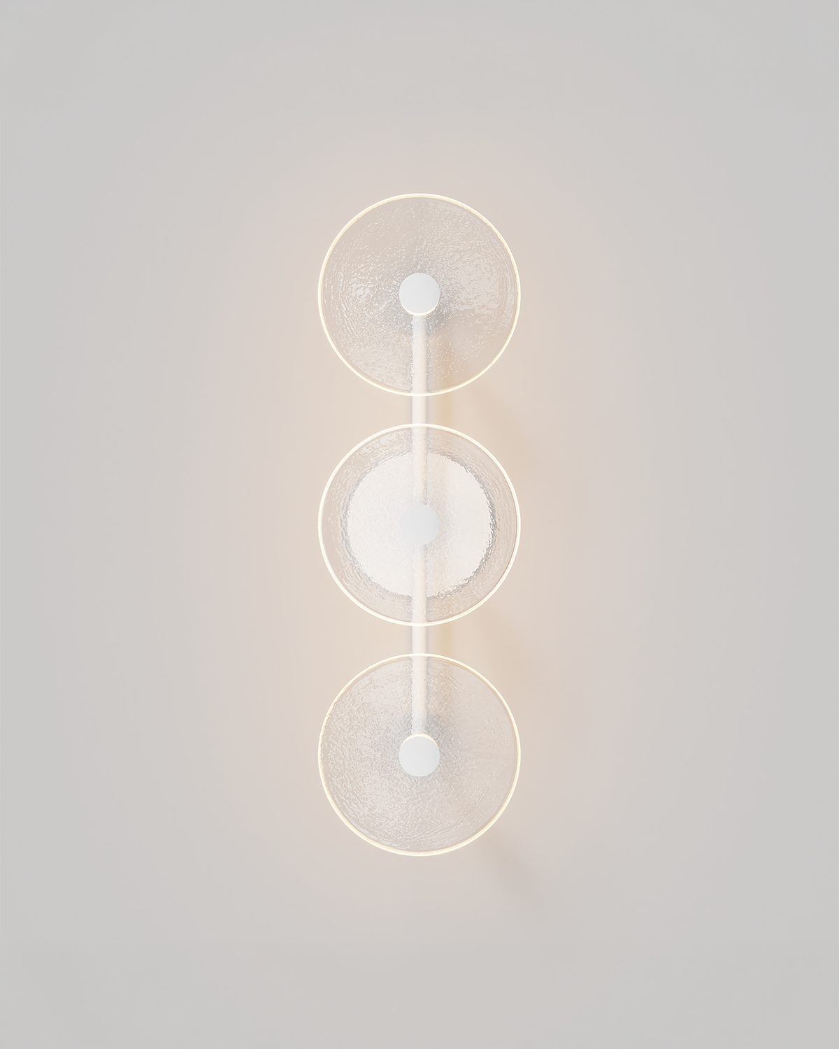 Coral Trio Rod Centred Wall Light