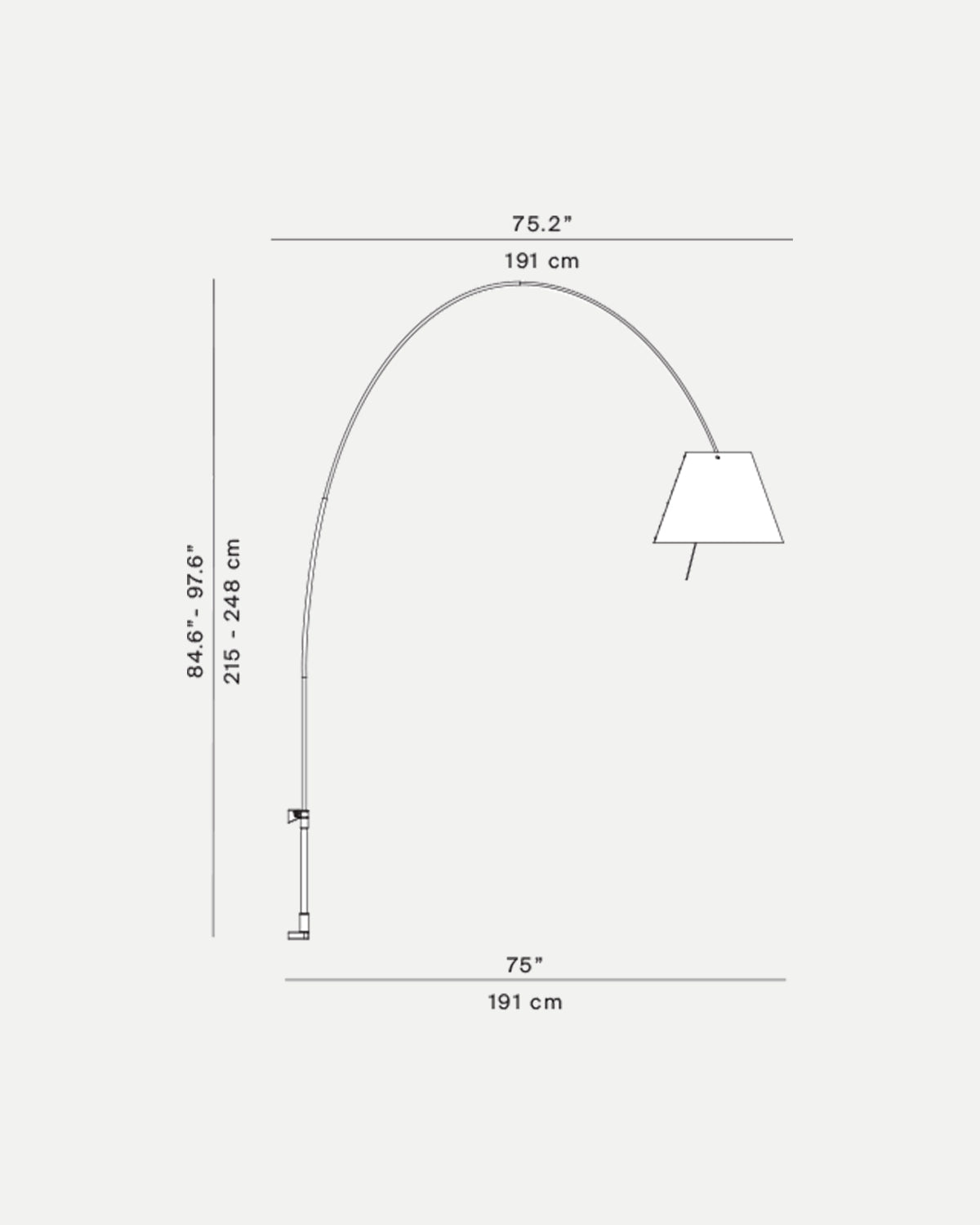 Lady Costanza Wall Light
