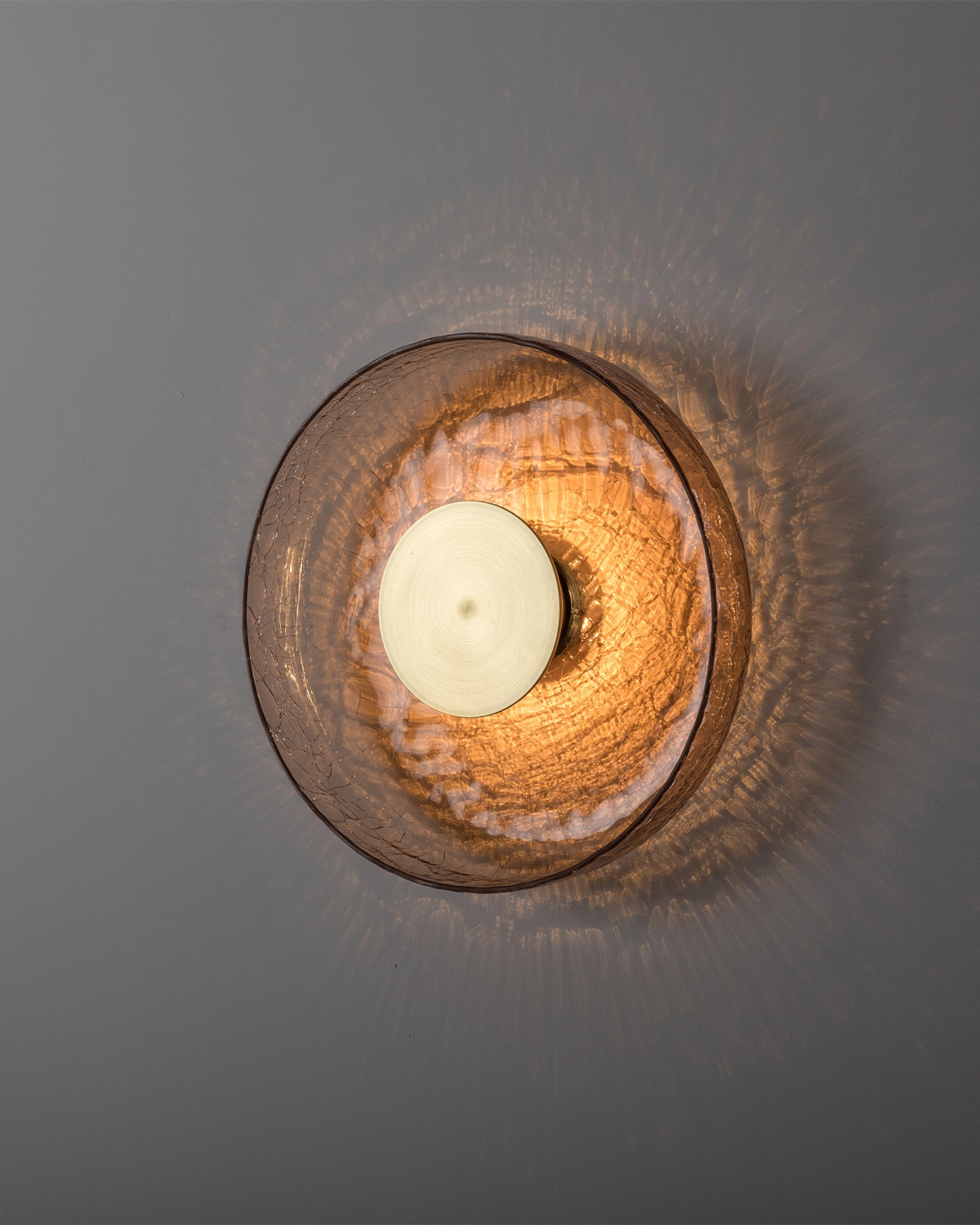 Crackle Large Wall Light