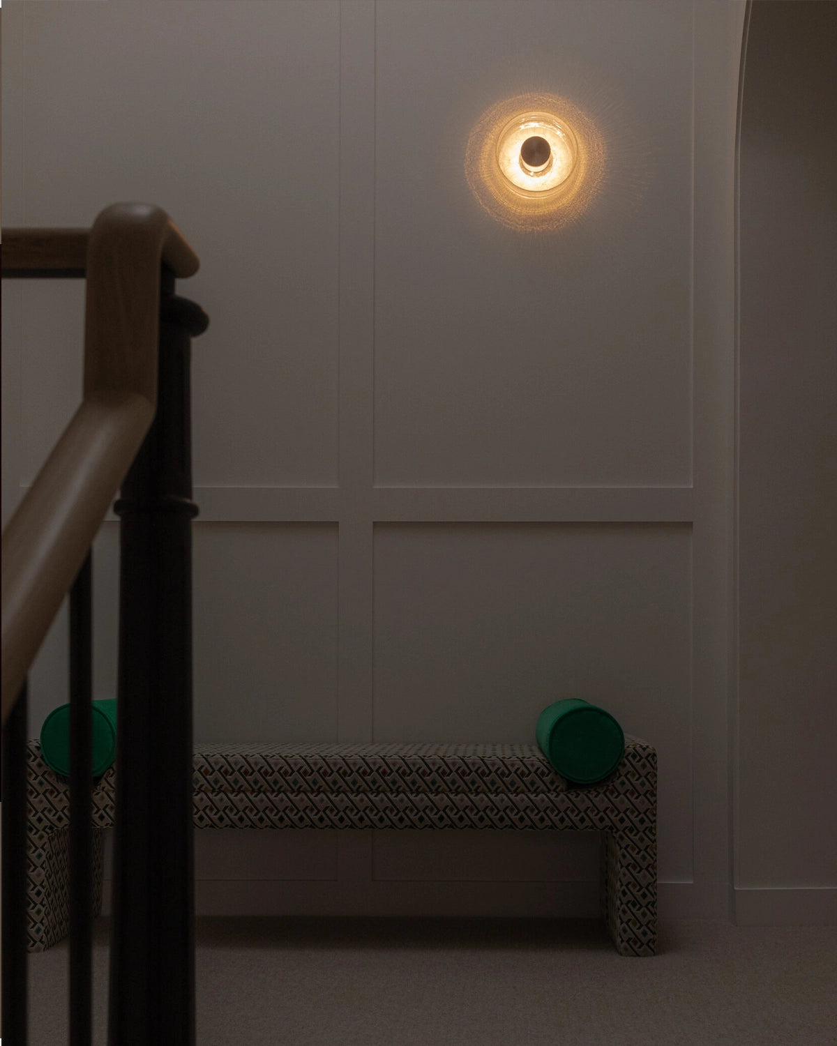Crackle Wall Light