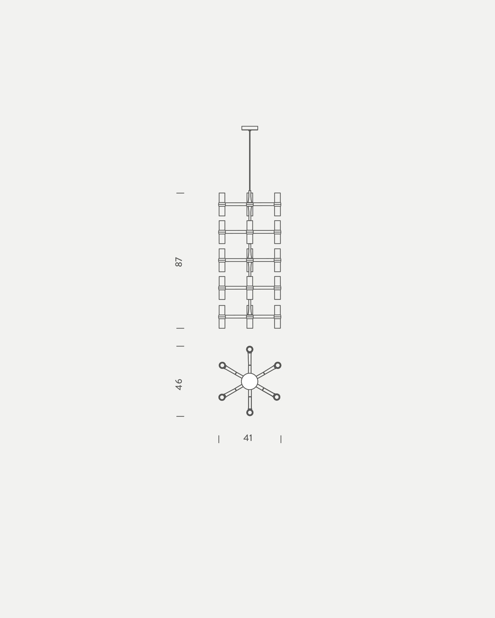Crown Multi Pendant Light