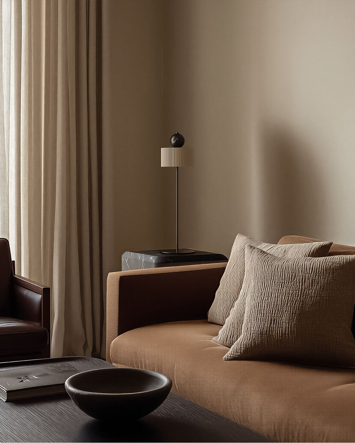 Curn Table Lamp
