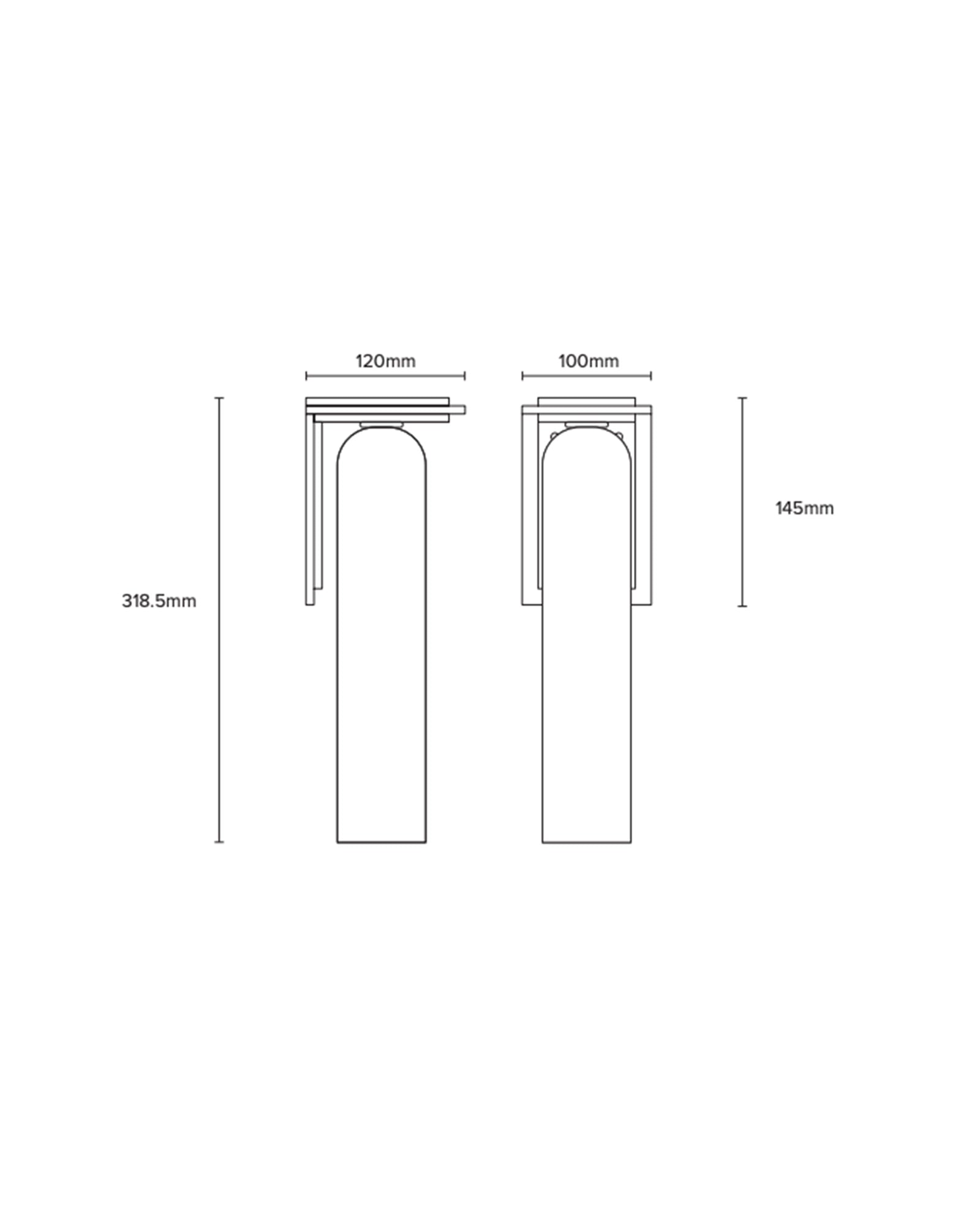 Dais Tube Wall Light
