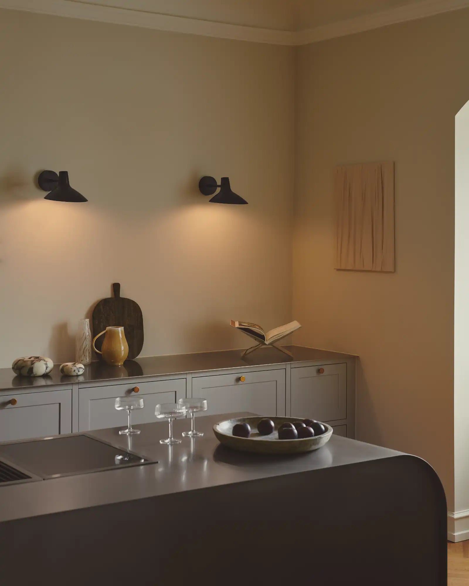 Darci Short Wall Light by Axo Light featured within a contemporary kitchen | Nook Collections