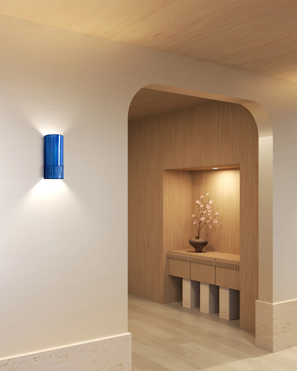 Day Tall Colour Wall Light