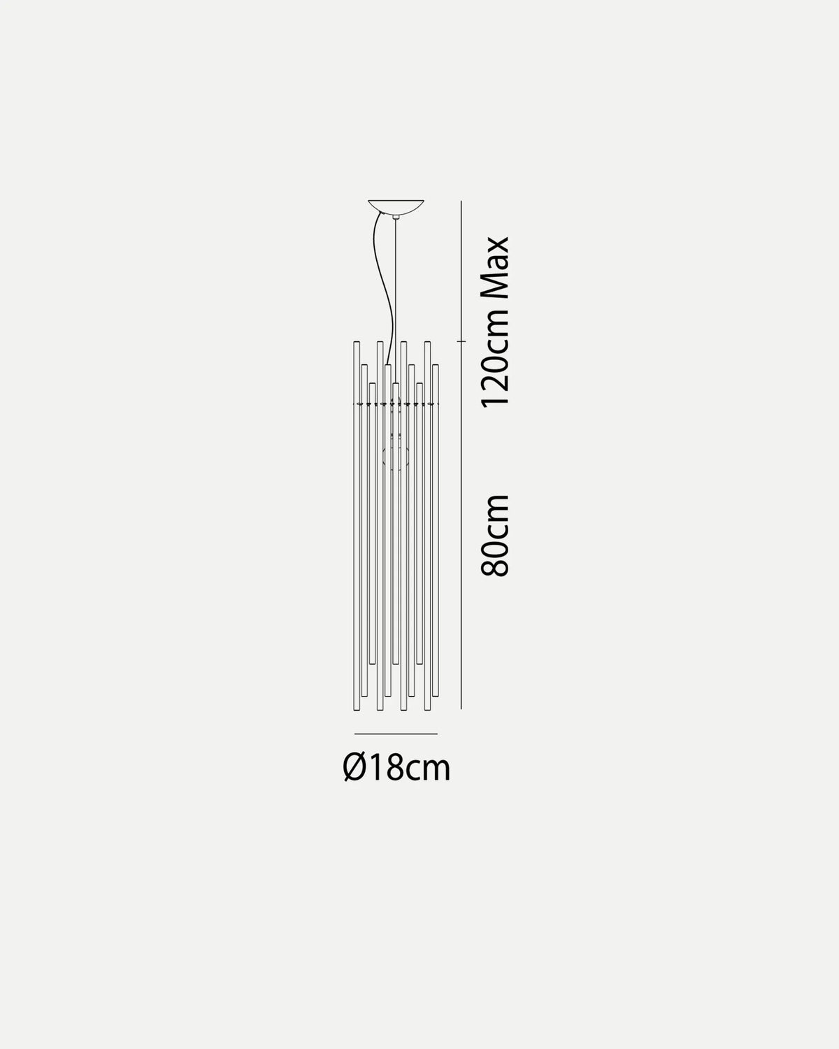 Diadema Single Pendant Light