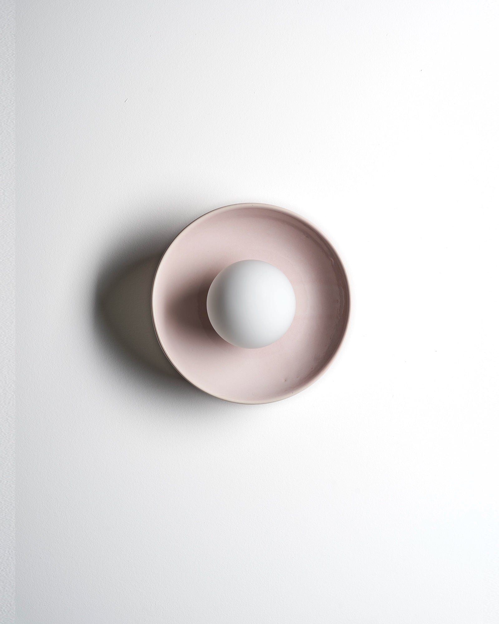 Dish Wall Light