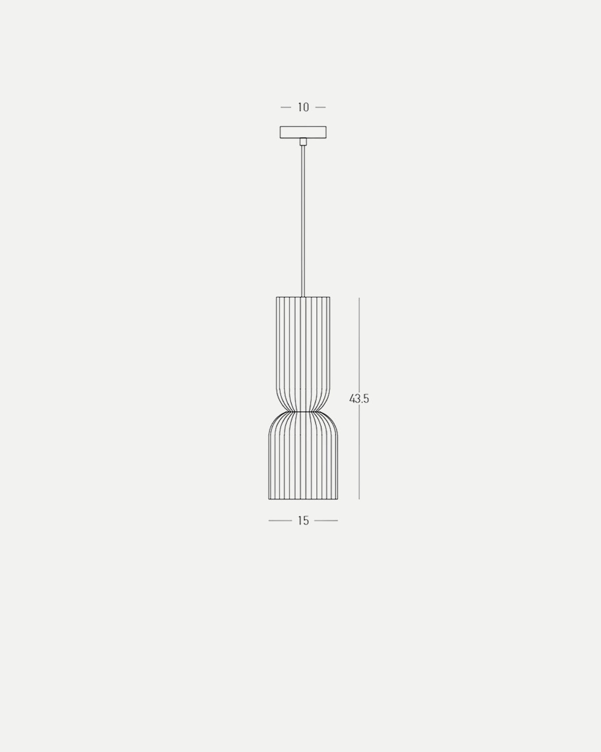 Doric Pendant Light