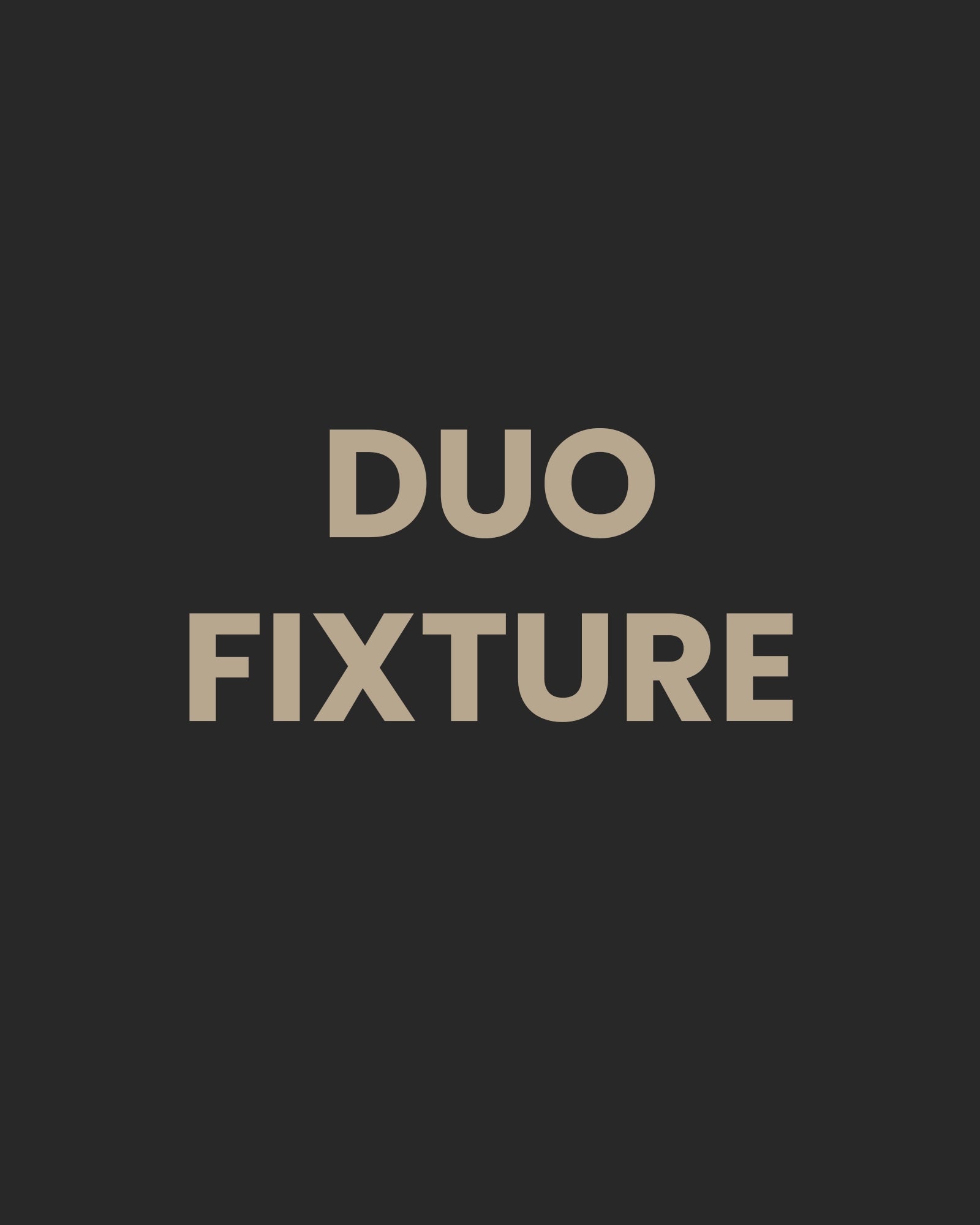 Duo Wall Fixture