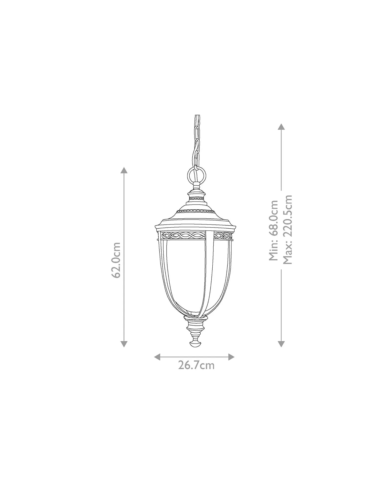 English Bridle Pendant Light