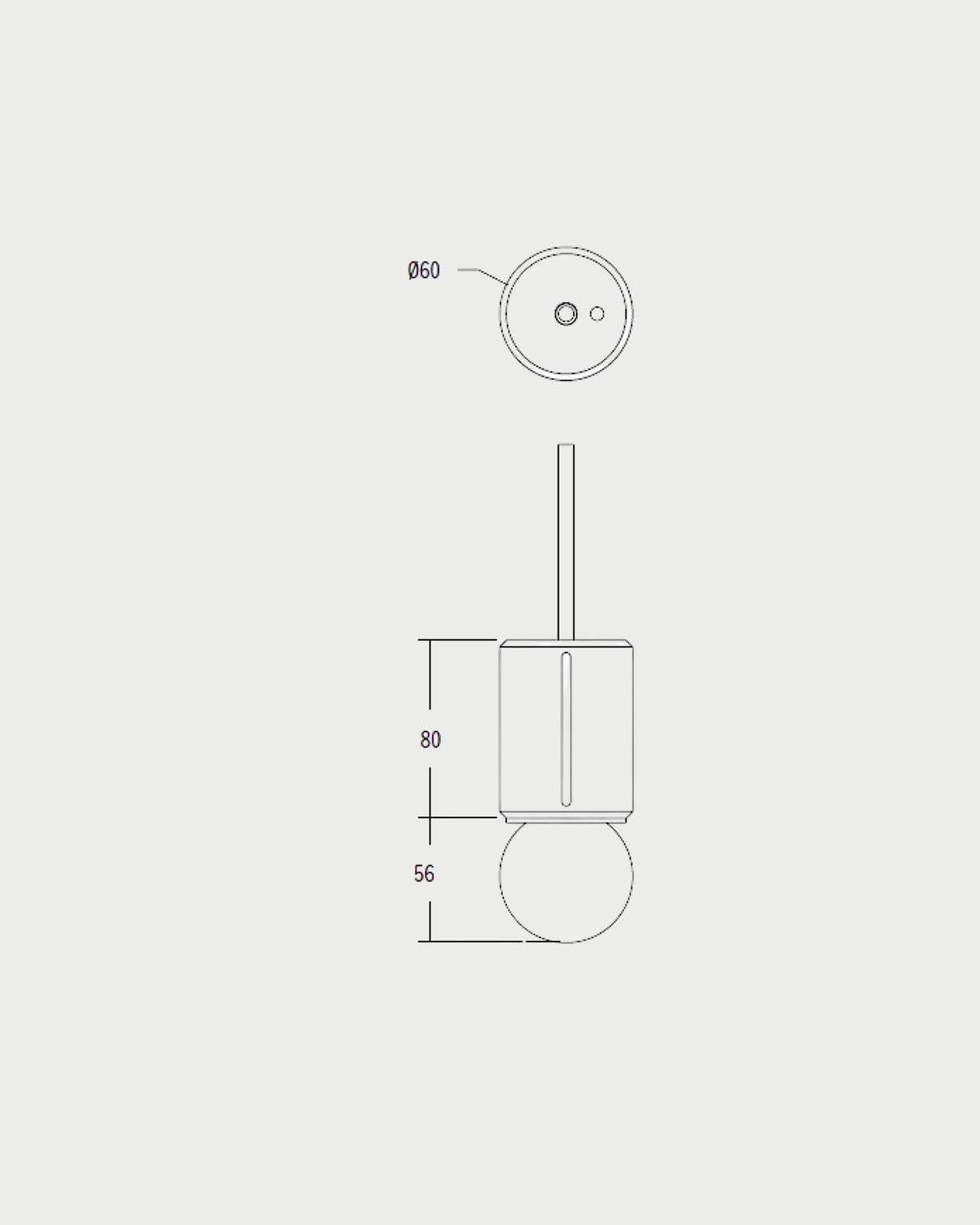 Eon Sans Mini Pendant Light