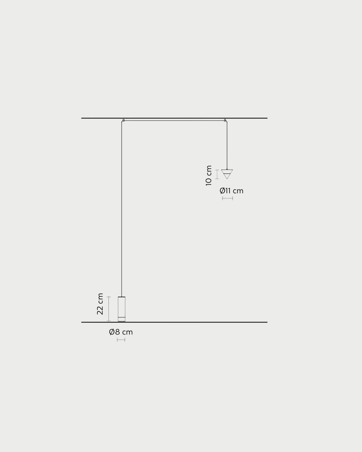 Filomena Hanging Floor Lamp