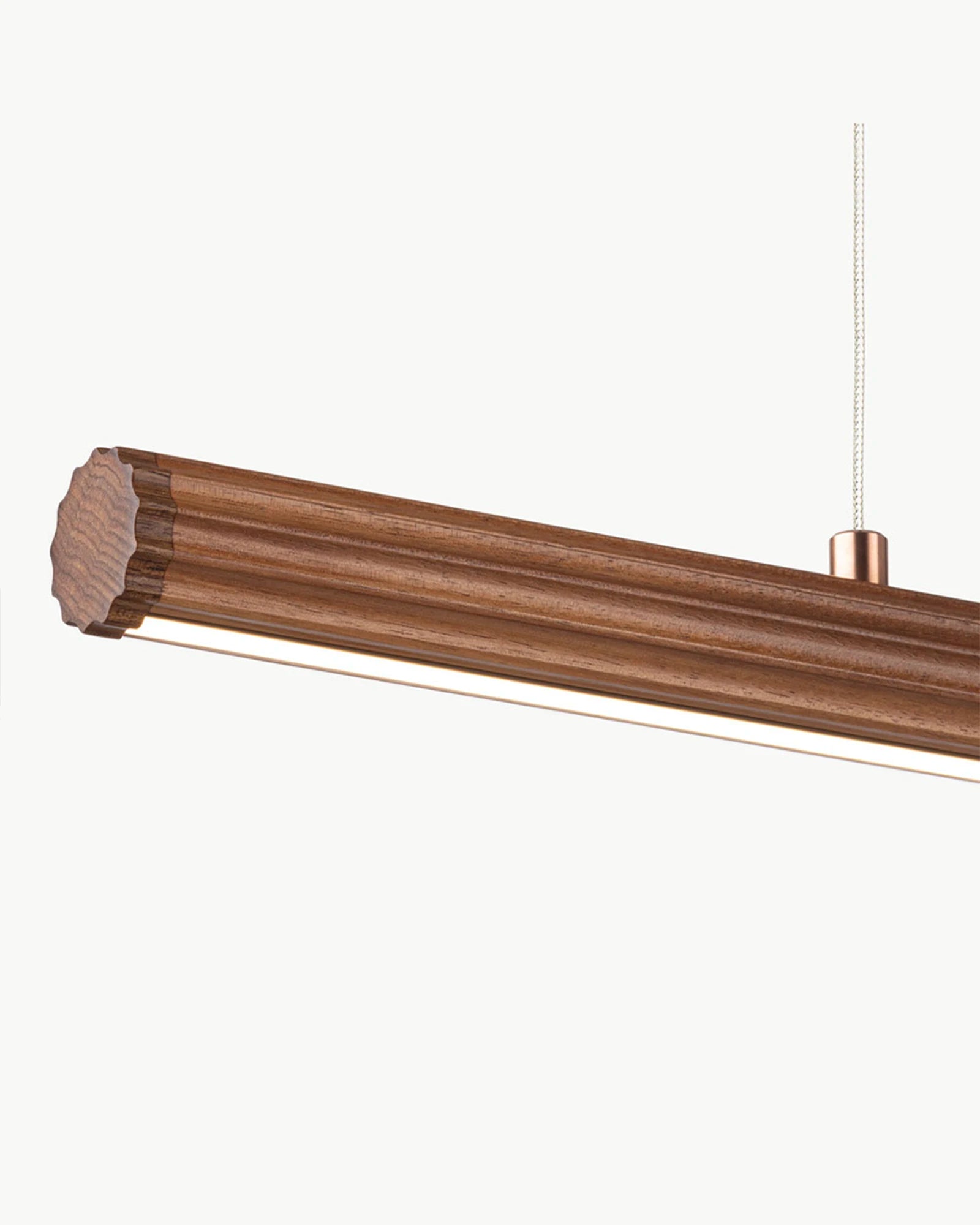 Fluted Roller Pendant light
