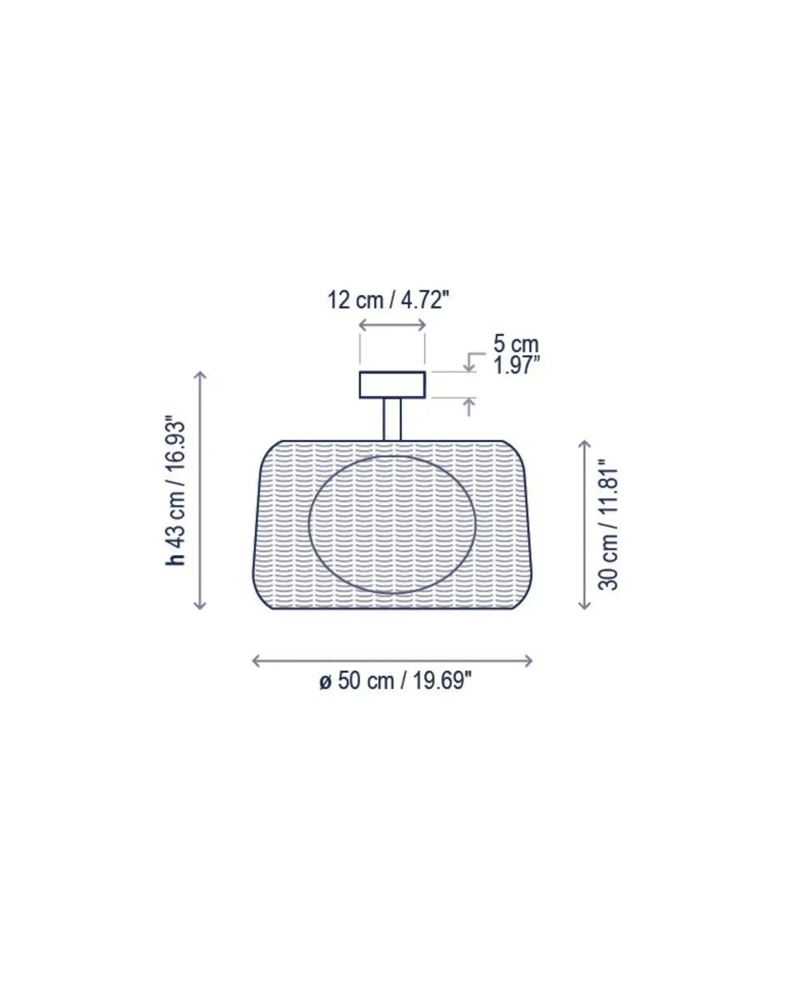 Fora Outdoor Ceiling Light