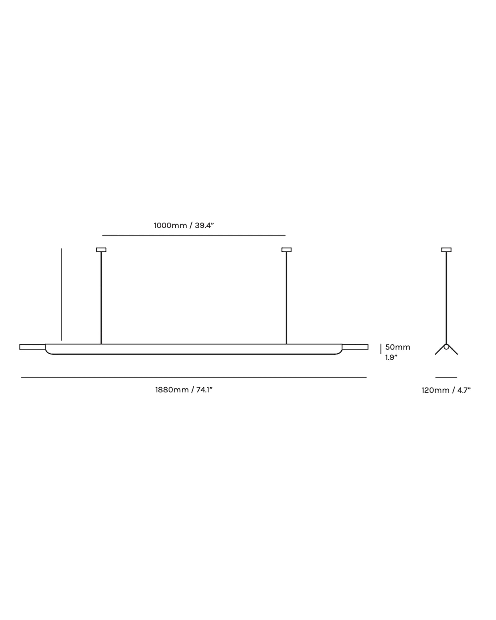 Formation Linear Pendant Light