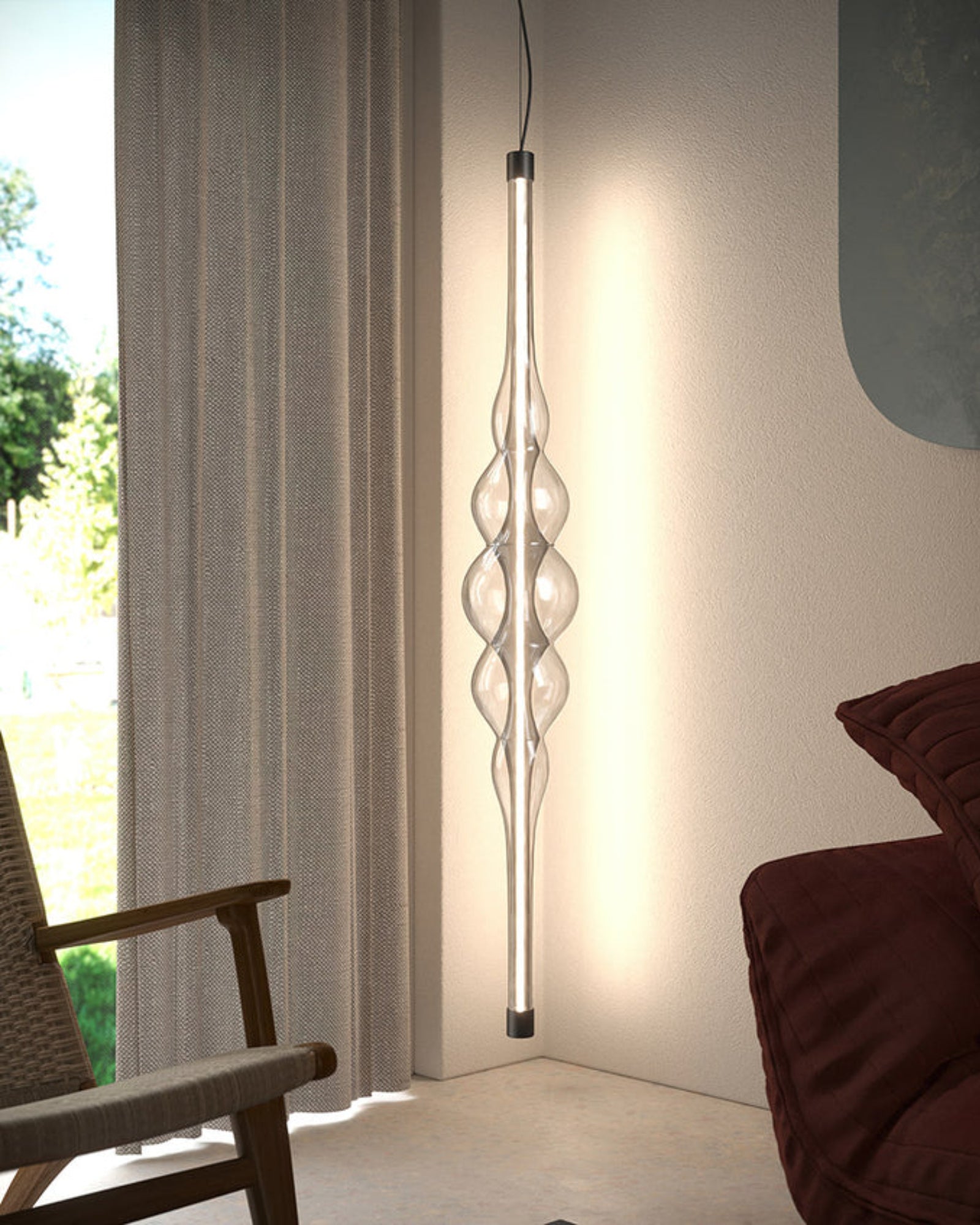 Frequency Pendant Light