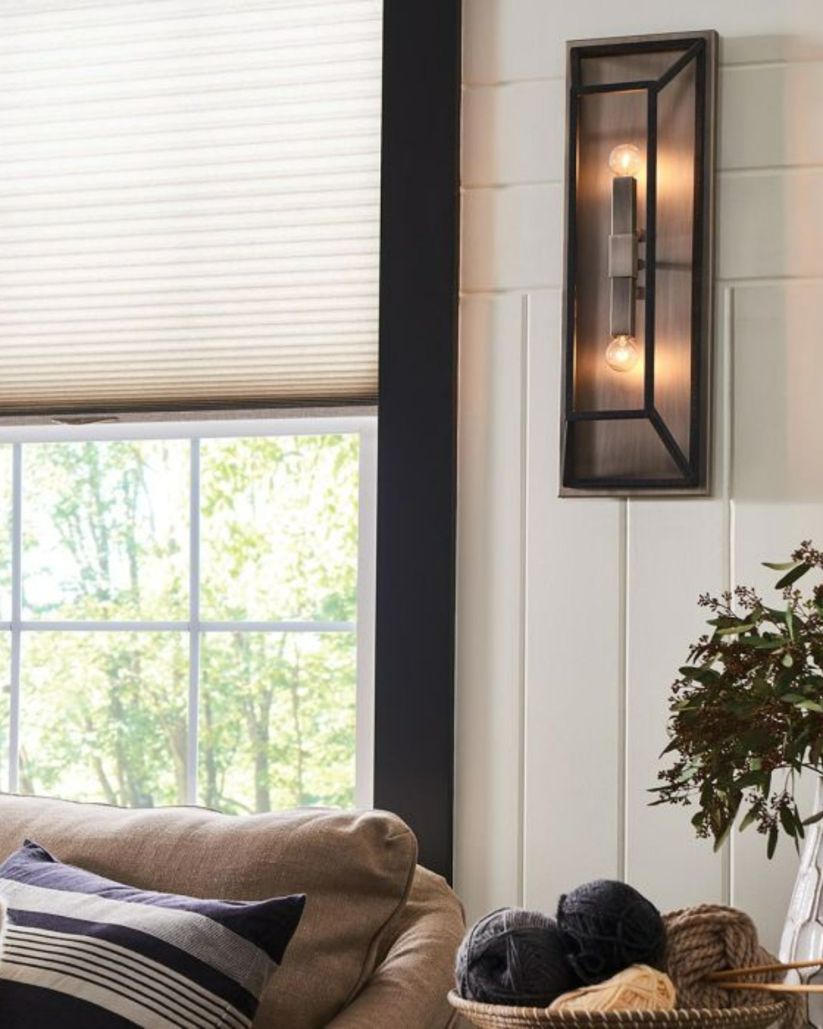 Fulton 2lt Wall Light