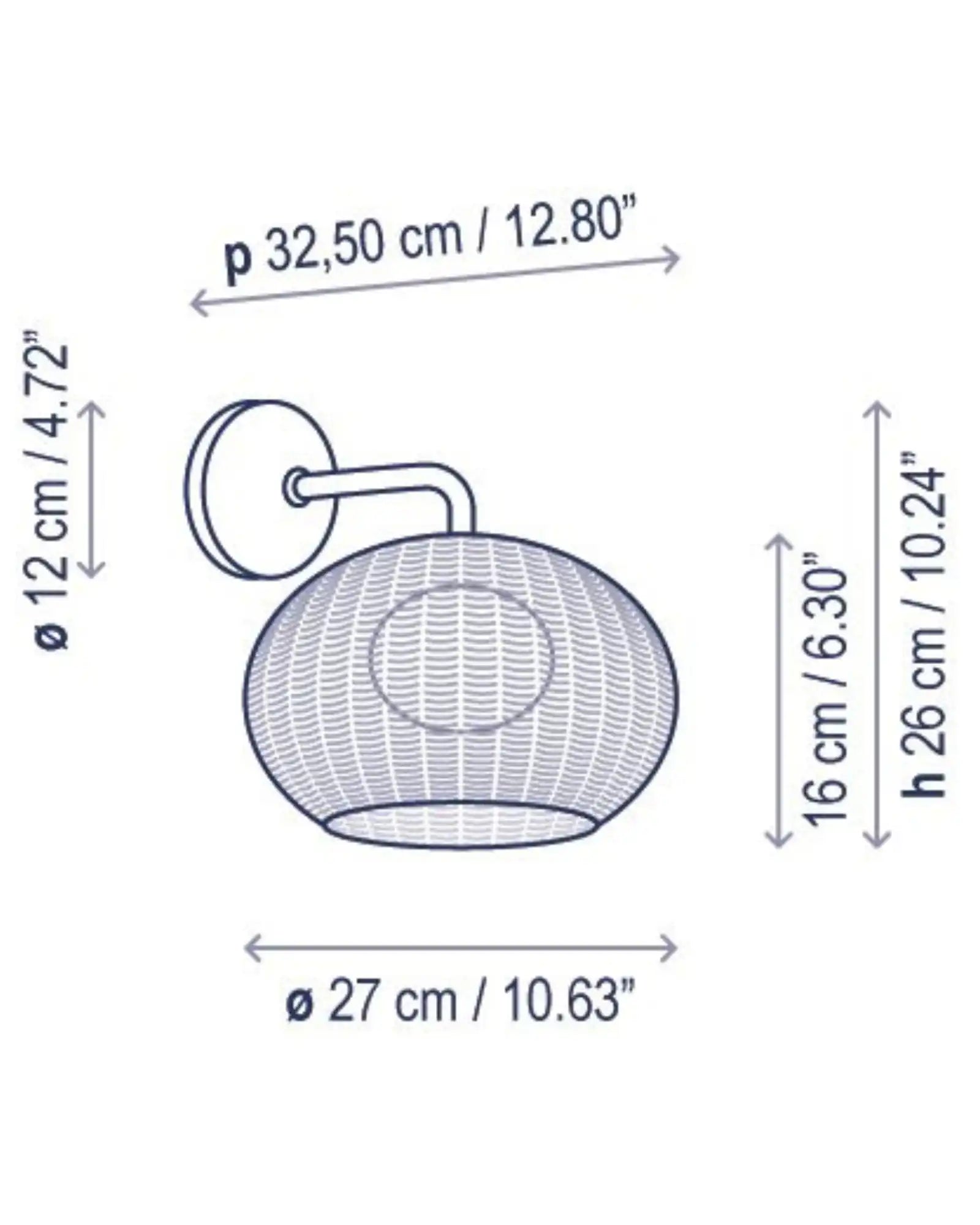 Garota Outdoor Wall Light