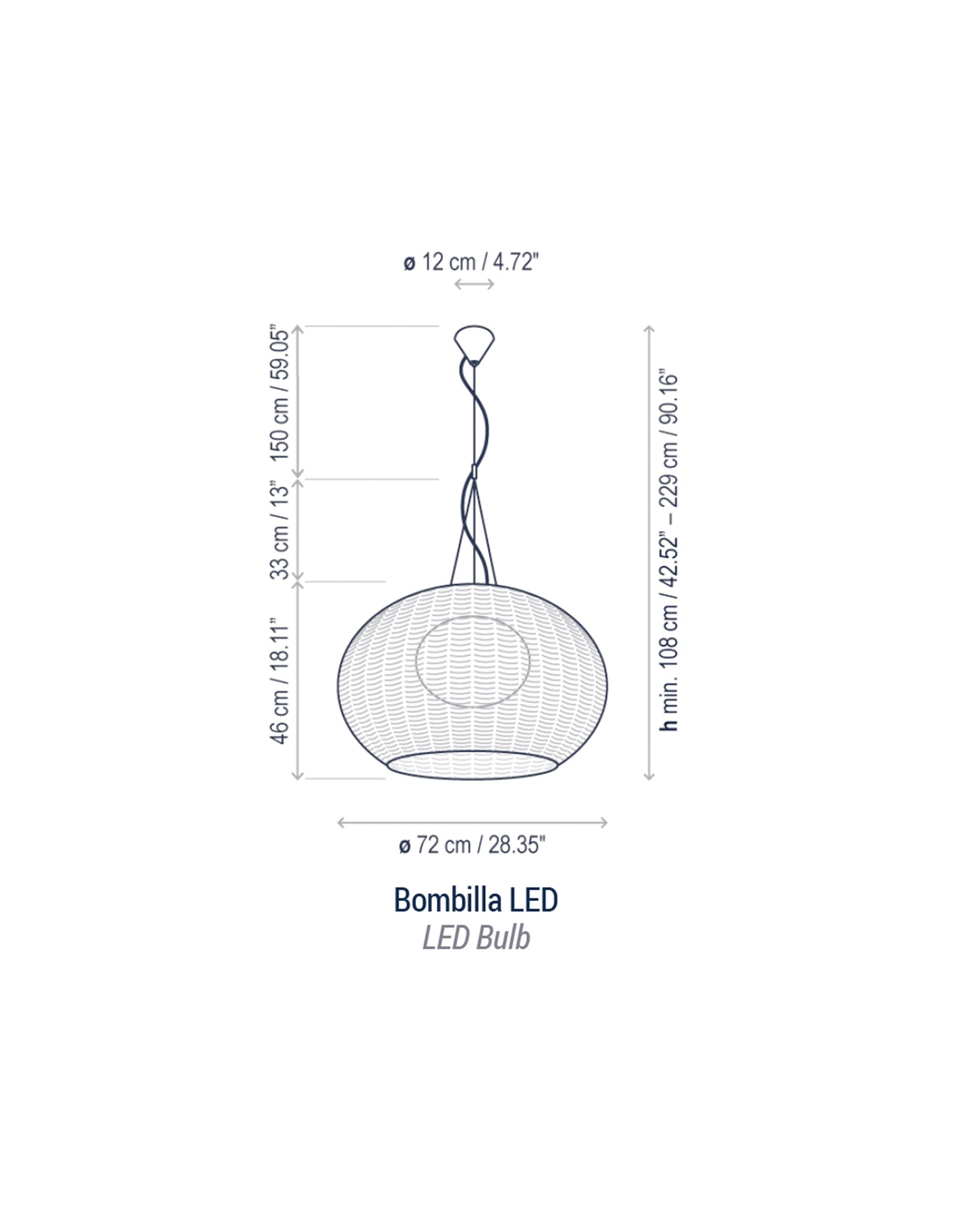 Garota Pendant Light