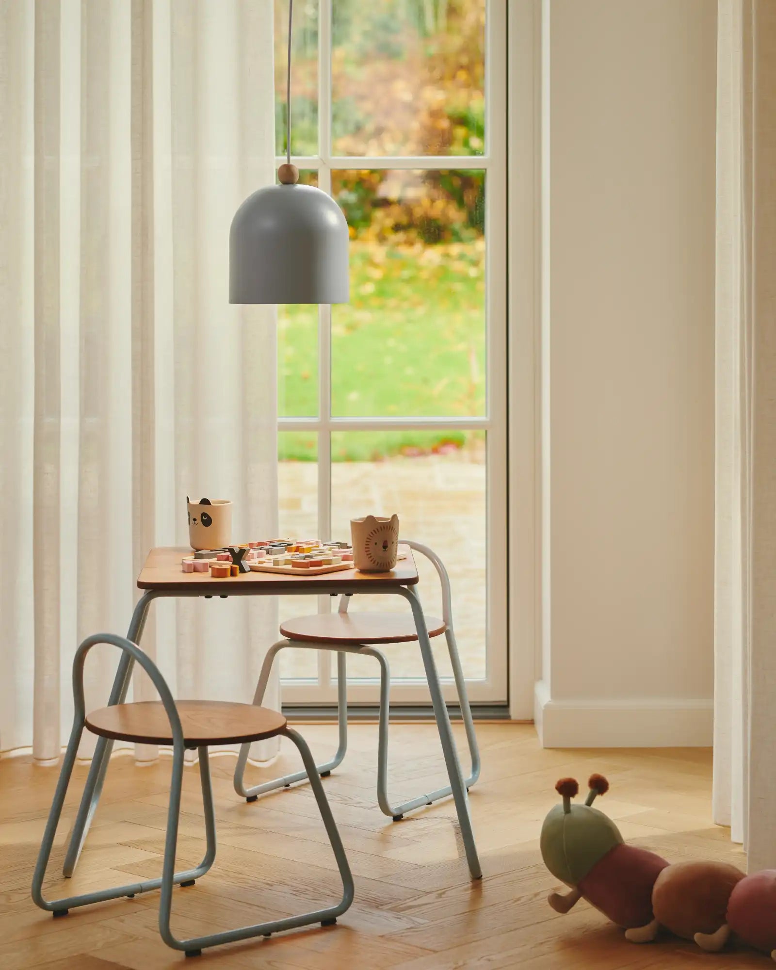 Gaston Pendant Light by Nordlux Lighting featured within a contemporary kids room | Nook Collections