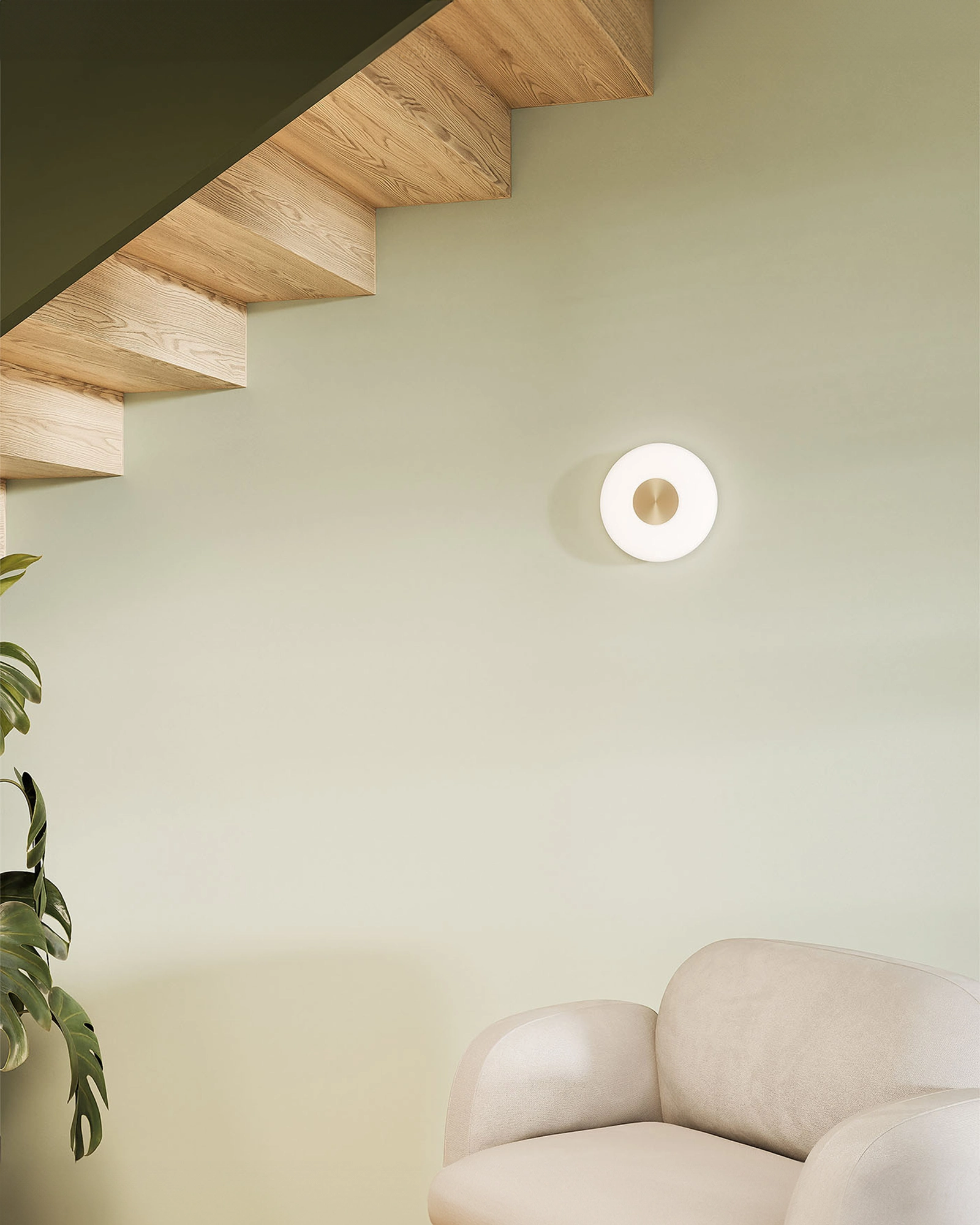 Glint Opal Wall Light