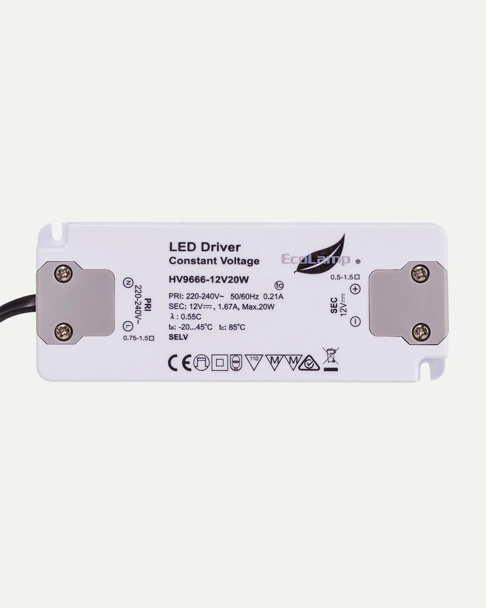 Indoor Constant Voltage LED Driver (20W)