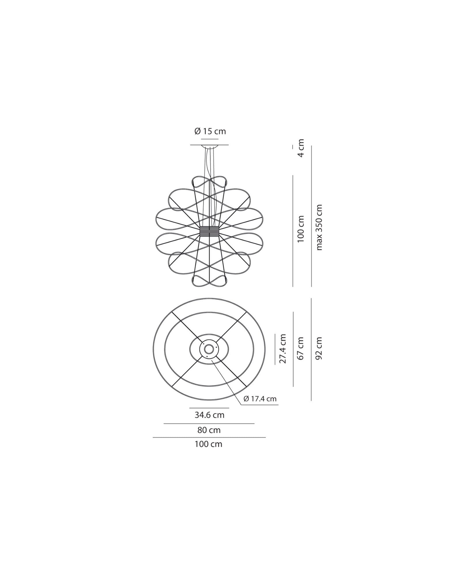 Hoops Pendant Light