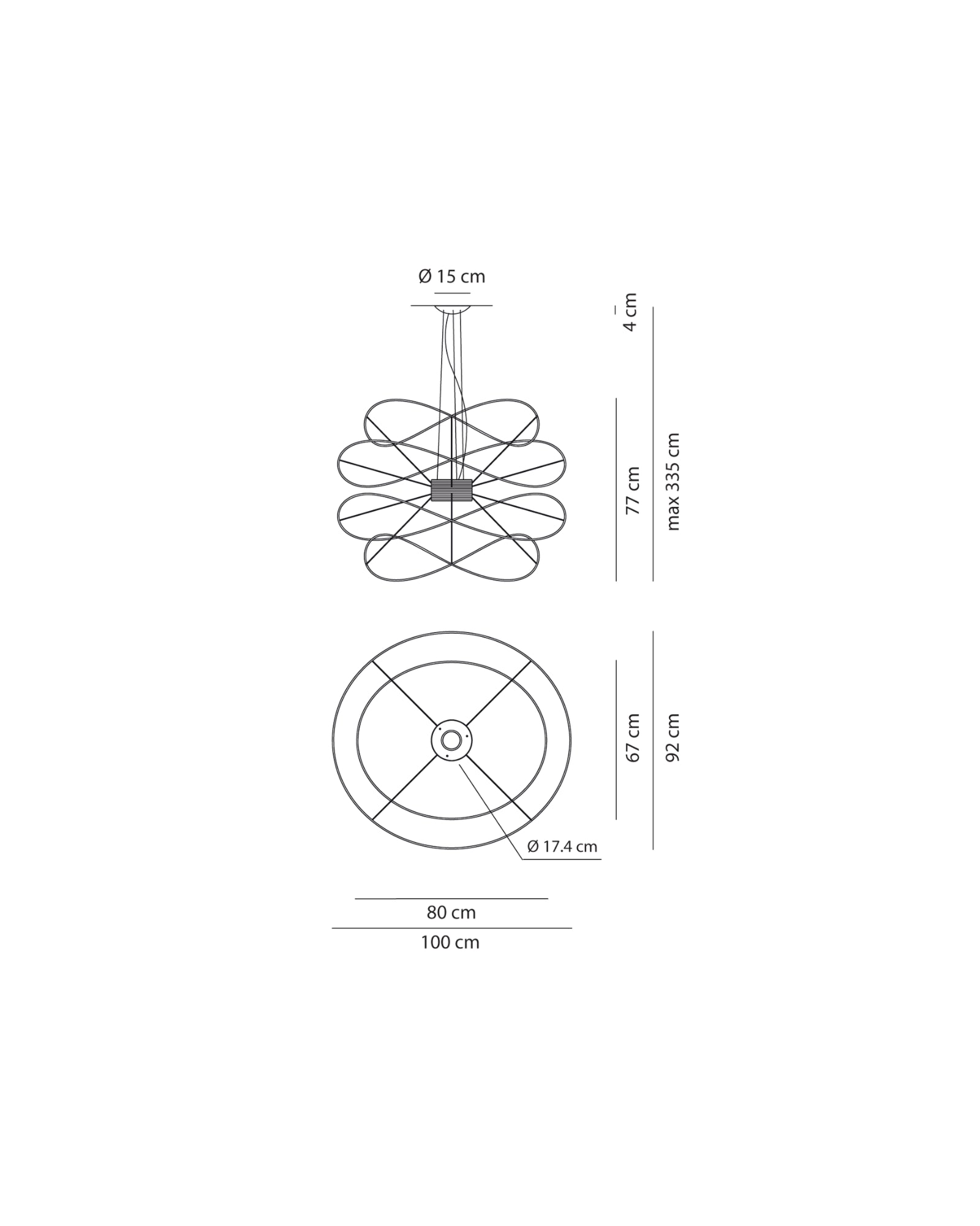 Hoops Pendant Light