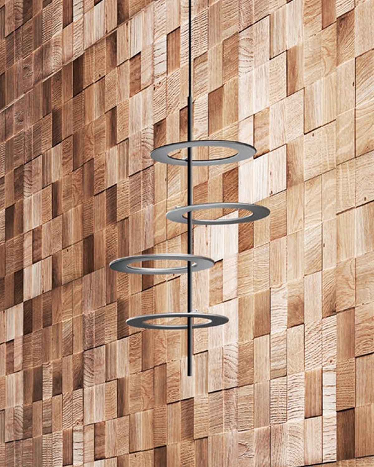Hula Hoop Pendant Light