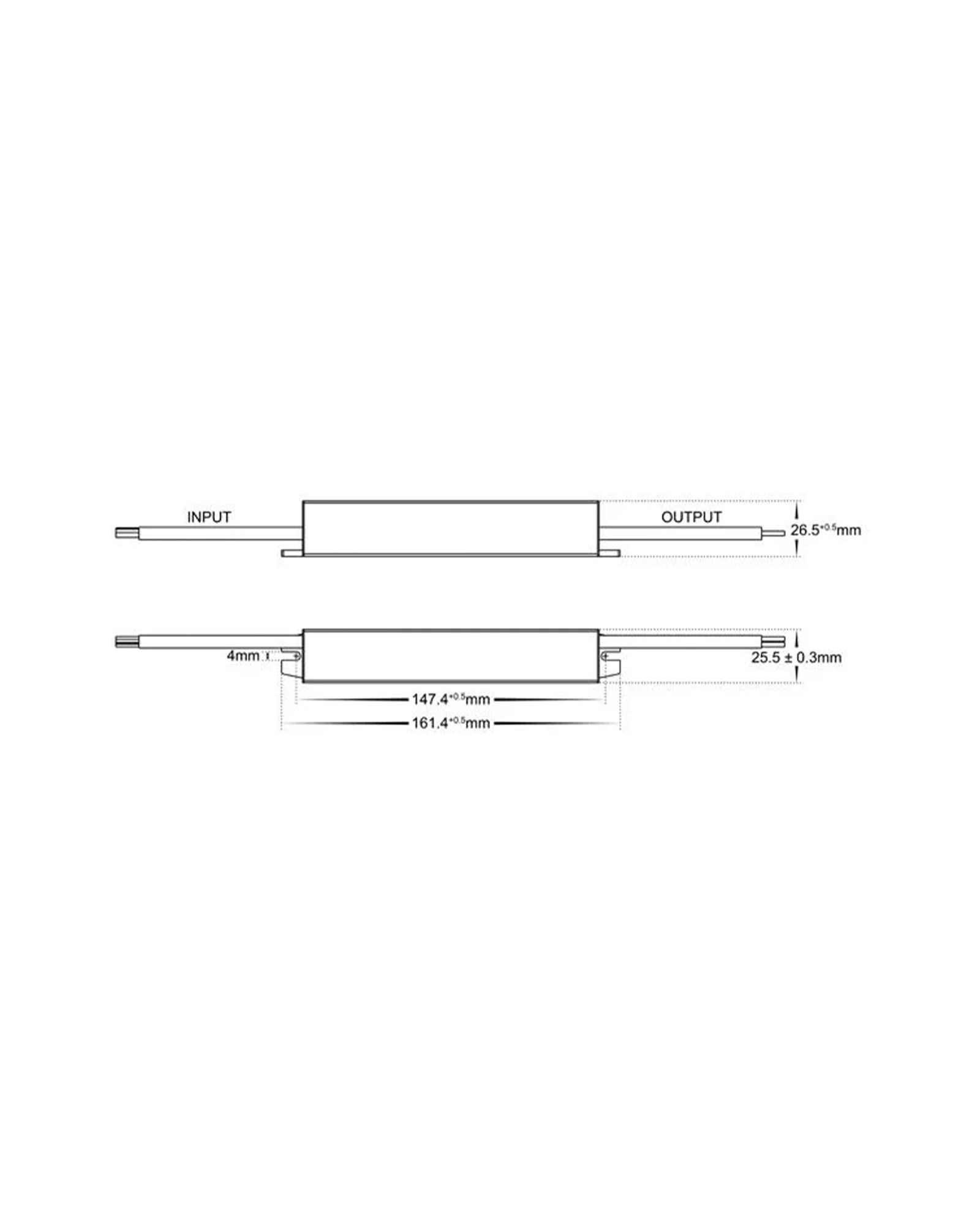 Outdoor LED Strip Driver (12V-20W)