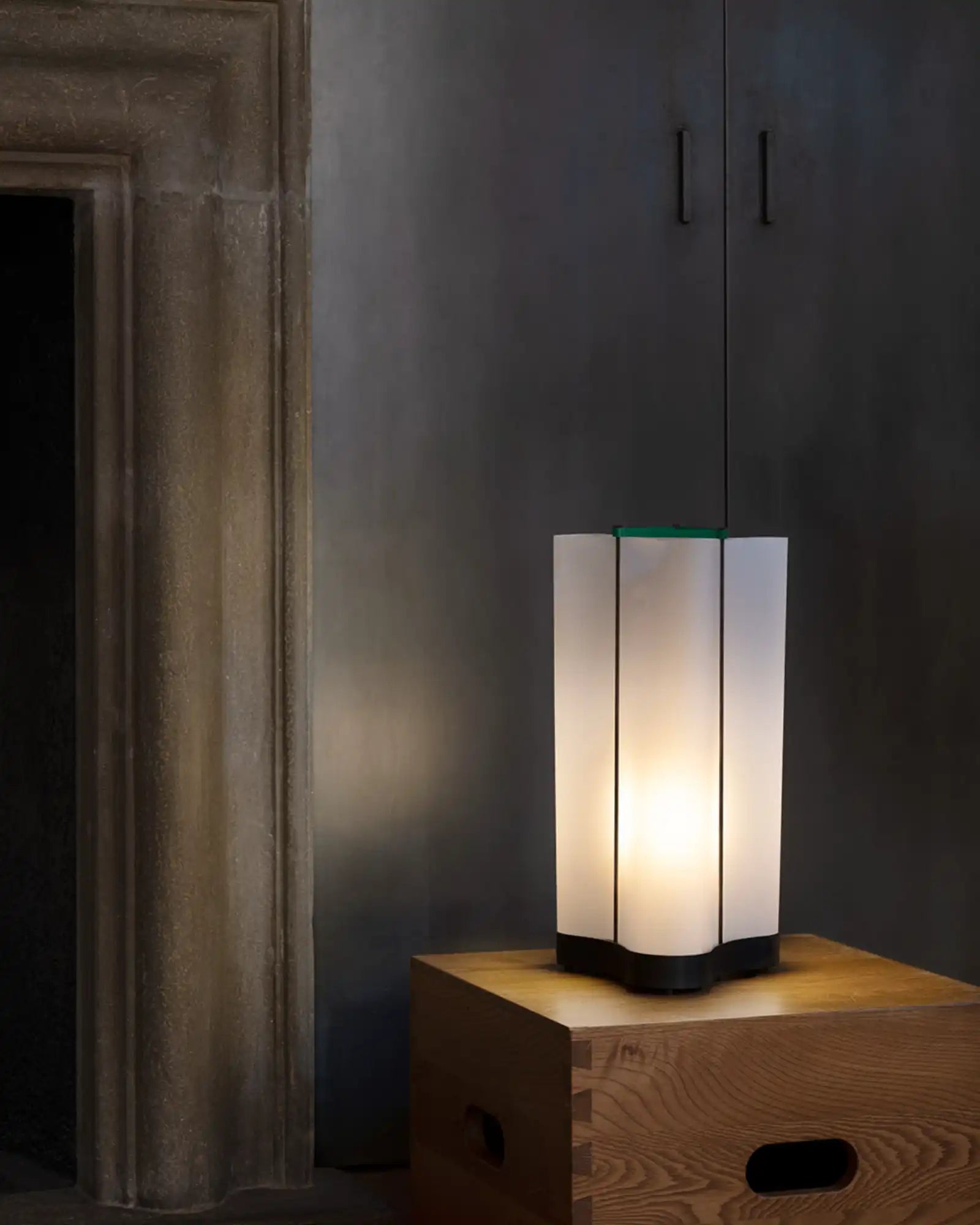 Lampe Cabanon Table Lamp by Nemo Lighting featured within a contemporary living room | Nook Collections