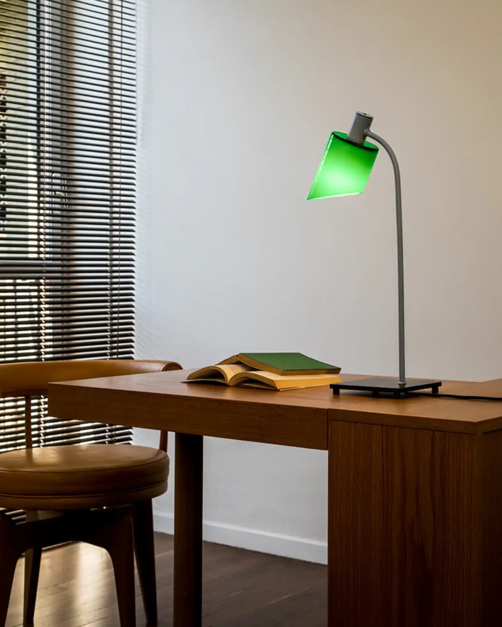 Lampe de Bu Table Lamp by Nemo Lighting featured in a modern contemporary office | Nook Collections