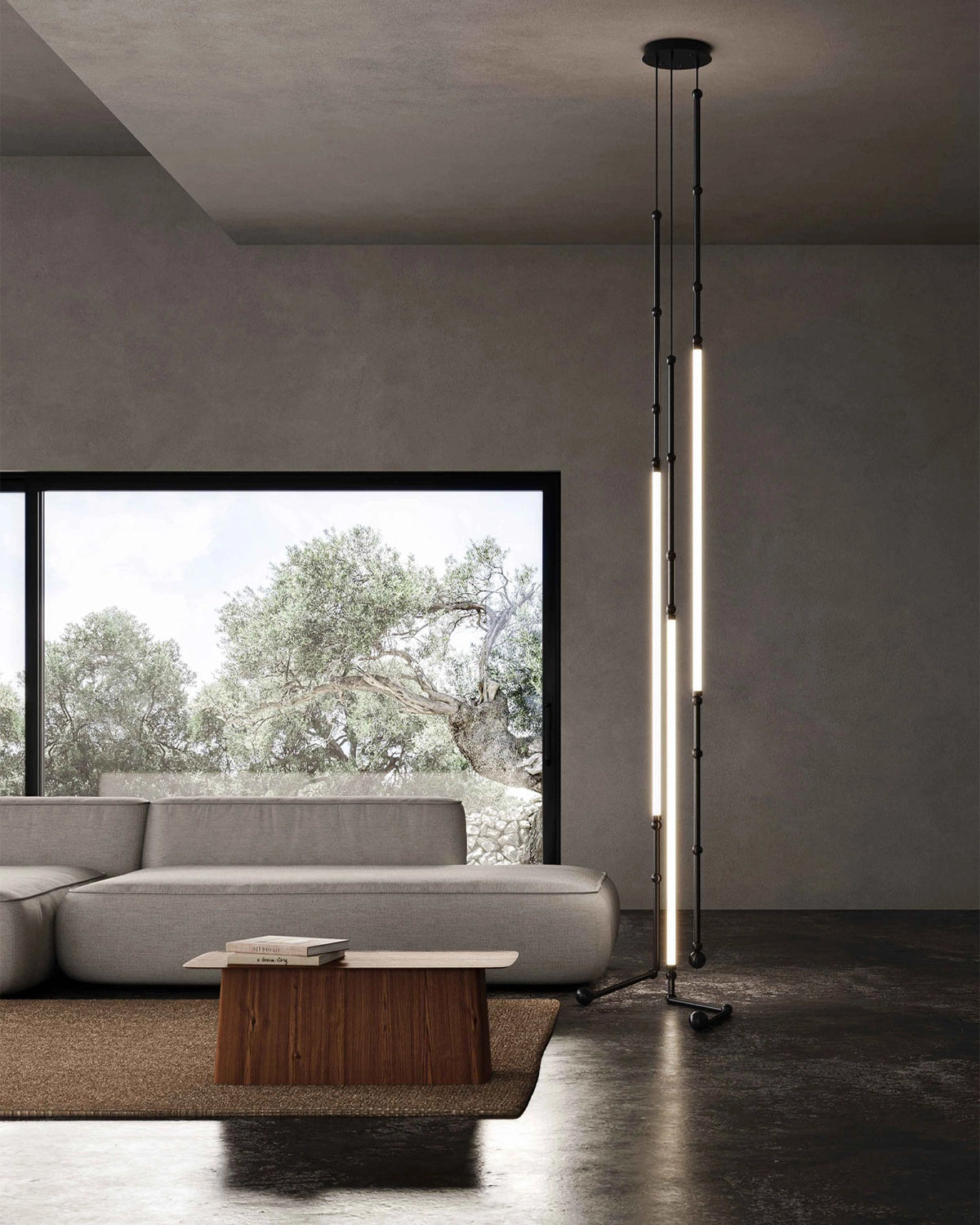 Leda Hanging Floor Lamp