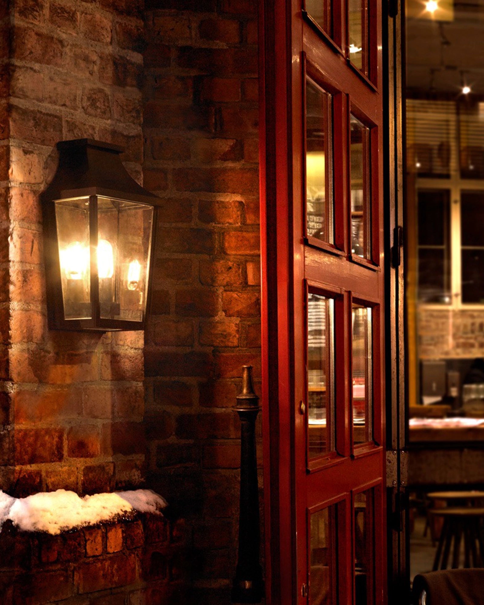 London Flush Wall Light