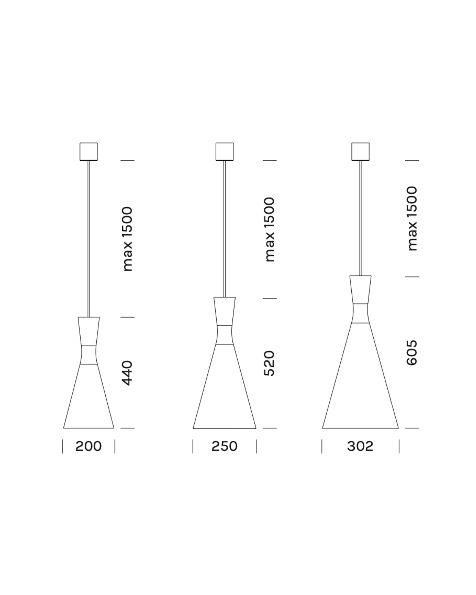 Longuette Pendant Light