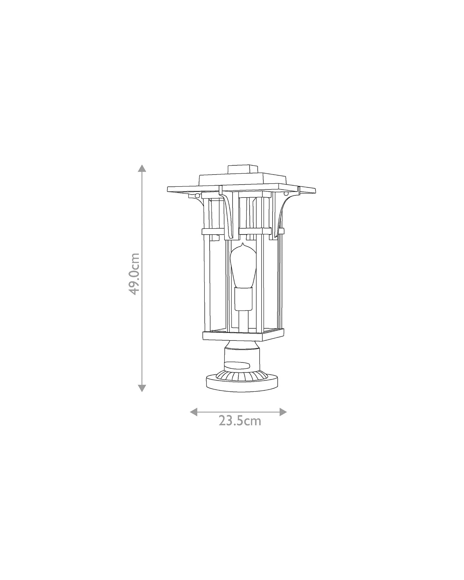 Manhattan Pedestal Light