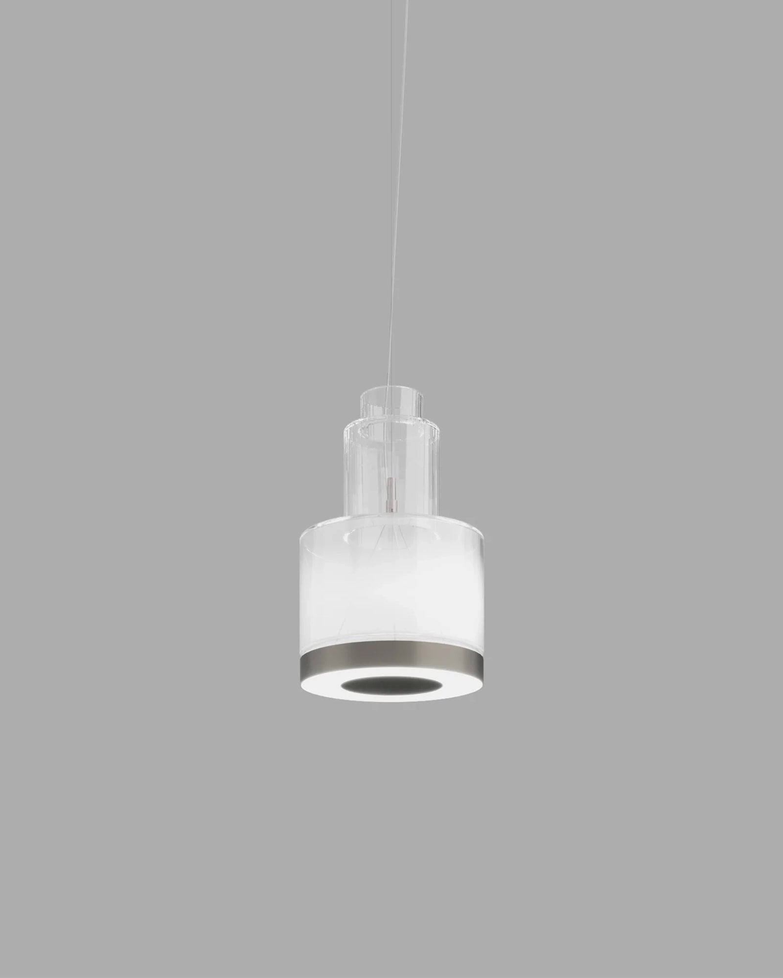 Medea Pendant Light- Double Cylinder- Ex Display